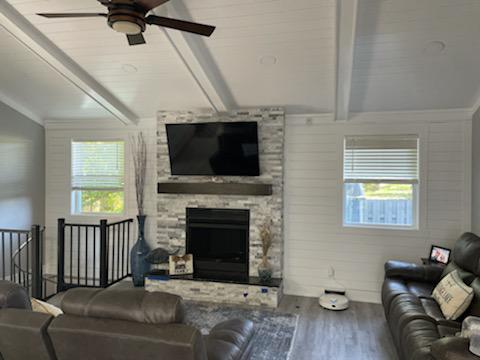 Faux Wood Blinds are an easy choice for many as they blend in the interiors of the room effortlessly. Have a look at our recent work in Coatesville, IN, completed with these stylish blinds.  BudgetBlindsPlainfield  CoatesvilleIN  FauxWoodBlinds  FreeConsultation  WindowWednesday