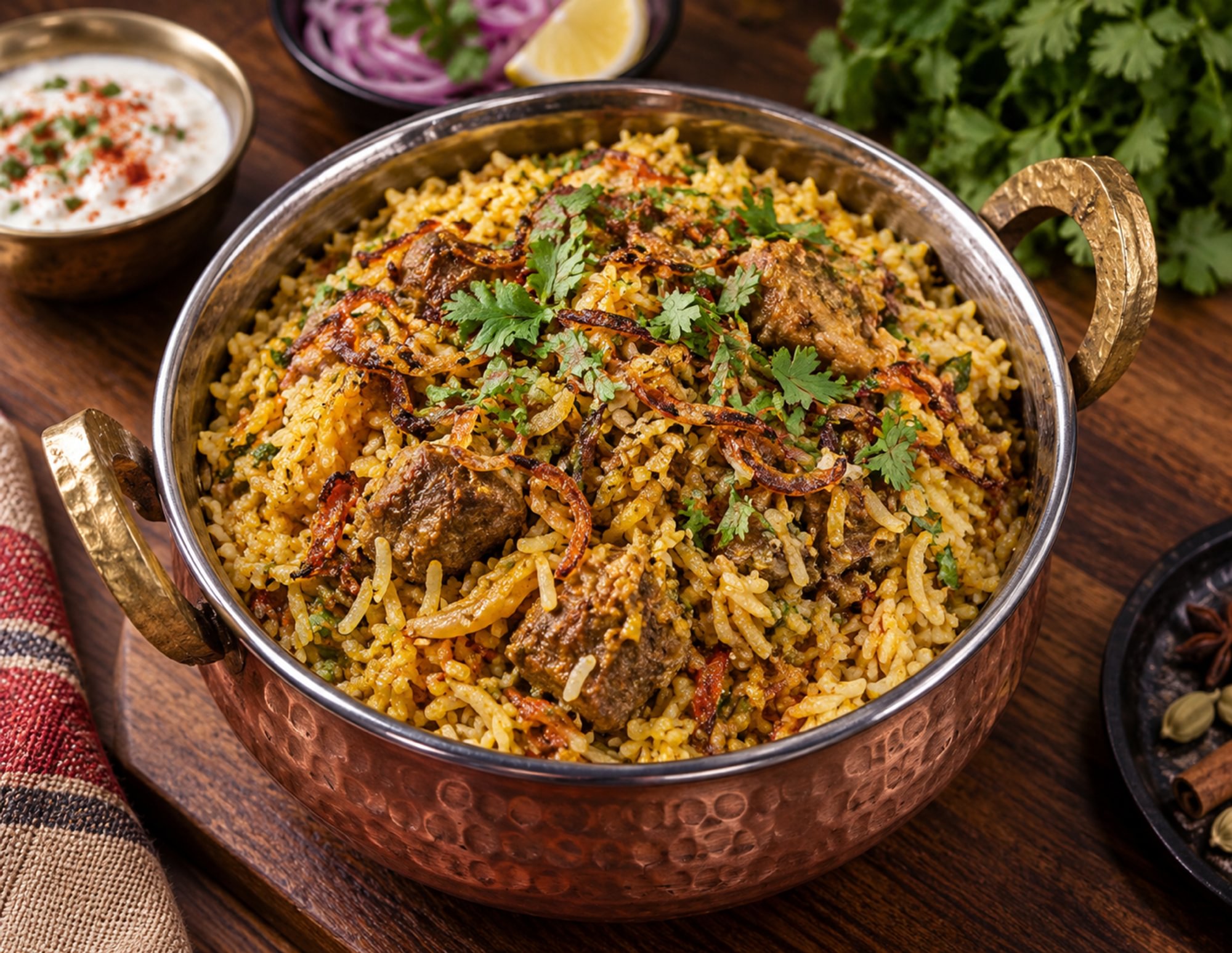 Signature Gosht Dum Biryani