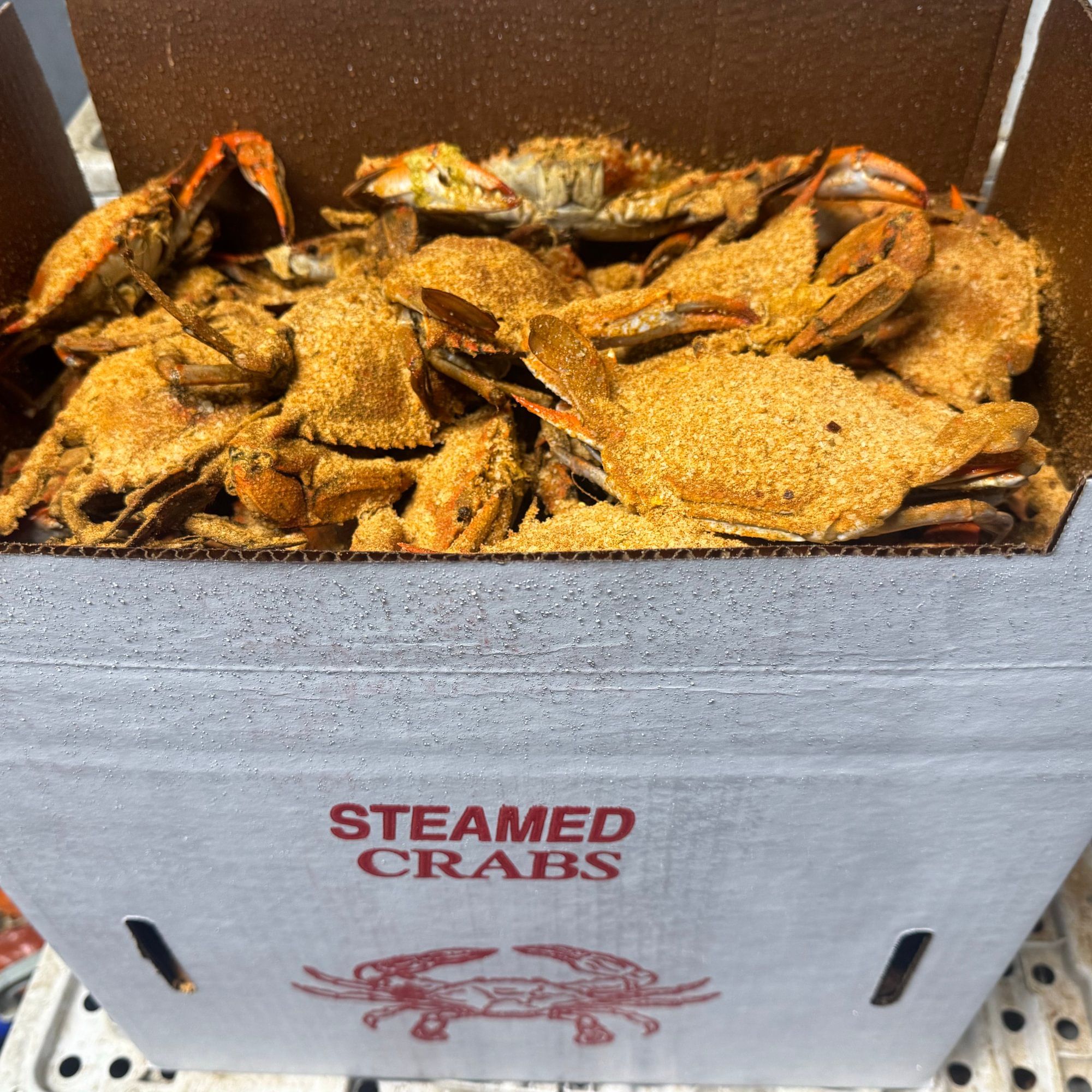 Fresh Blue Crabs - #1’s (Large) 1/2 Bushel (32-36 Crabs)