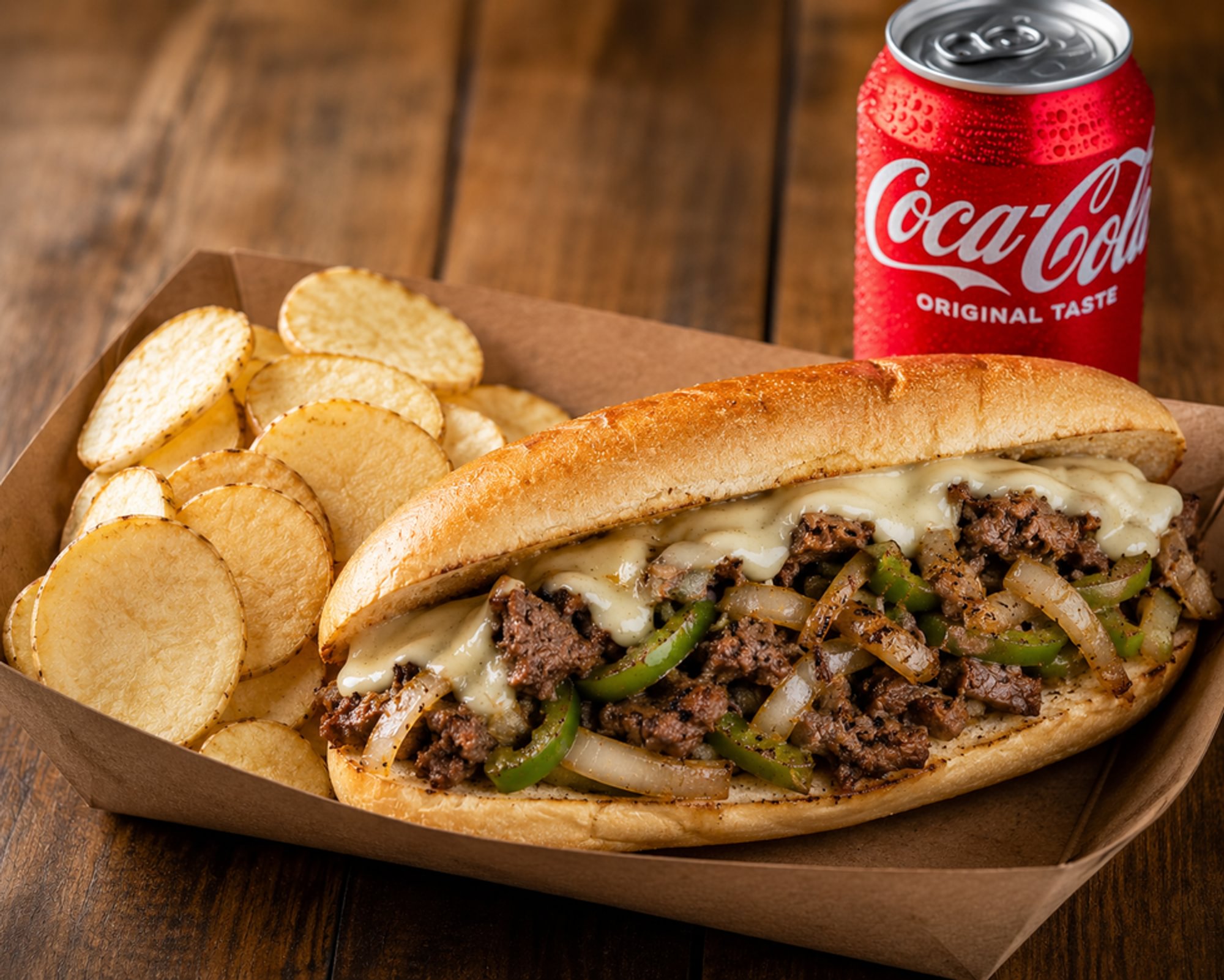 Mediterranean Philly Cheesesteak