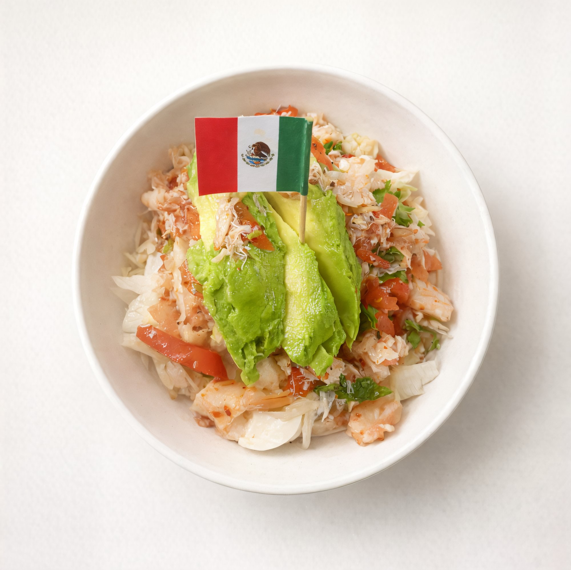 Seafood Tostada