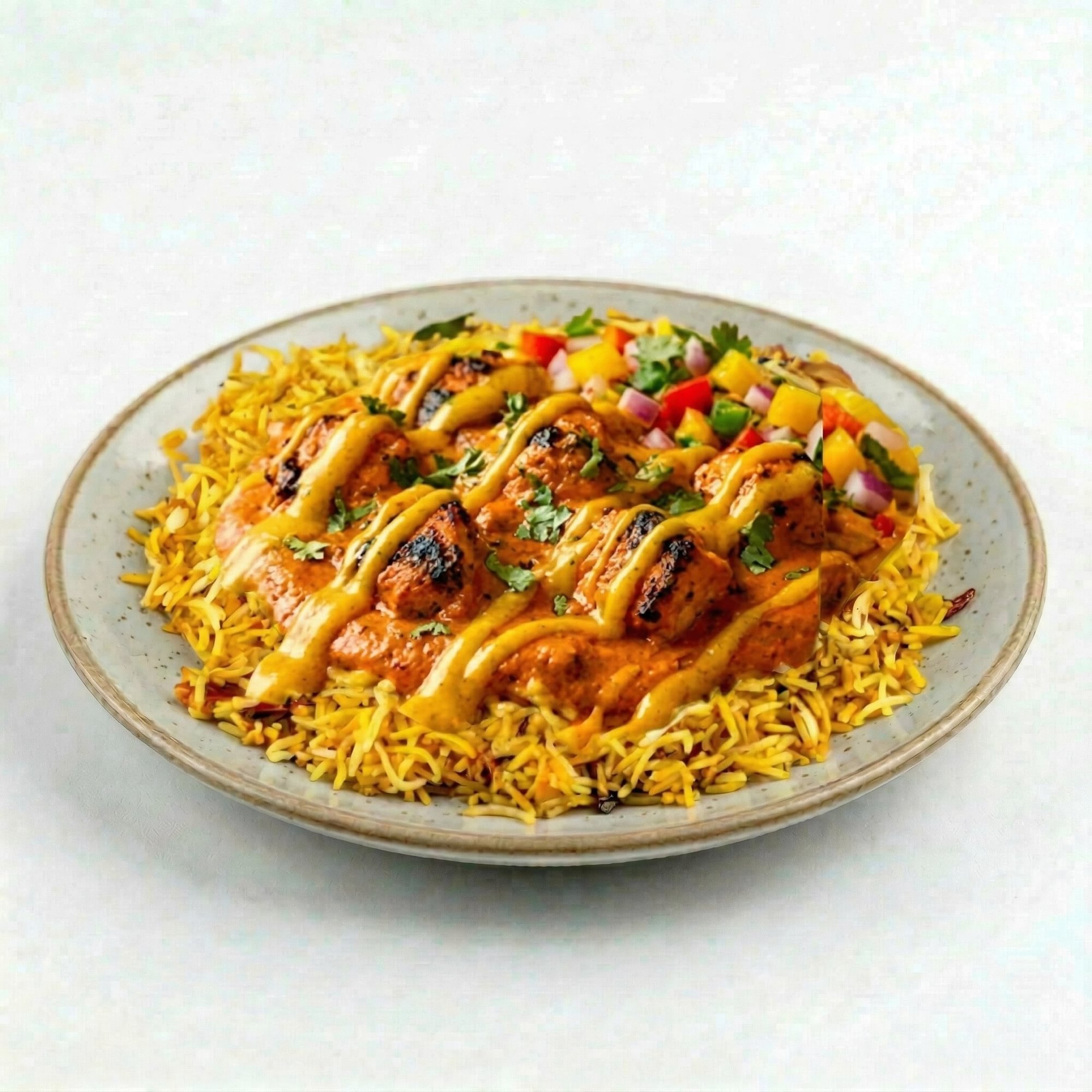 Butter Chicken Rice Bowl (🟢)