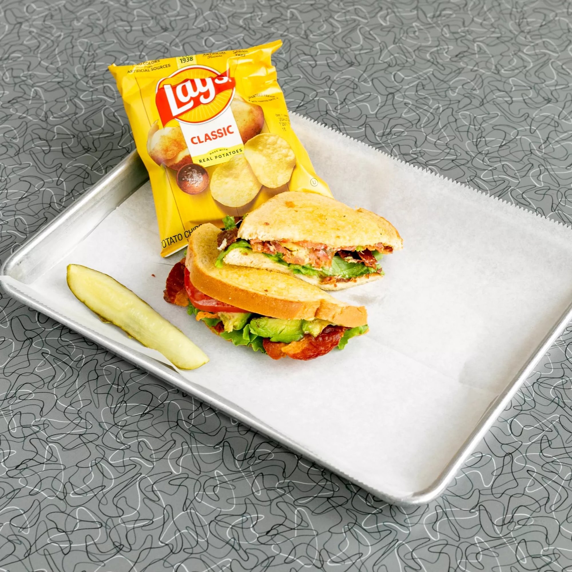 Grilled BLT w/ Avocado Sandwich