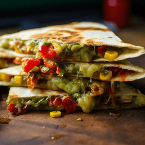 Vegetarian Fajitadilla