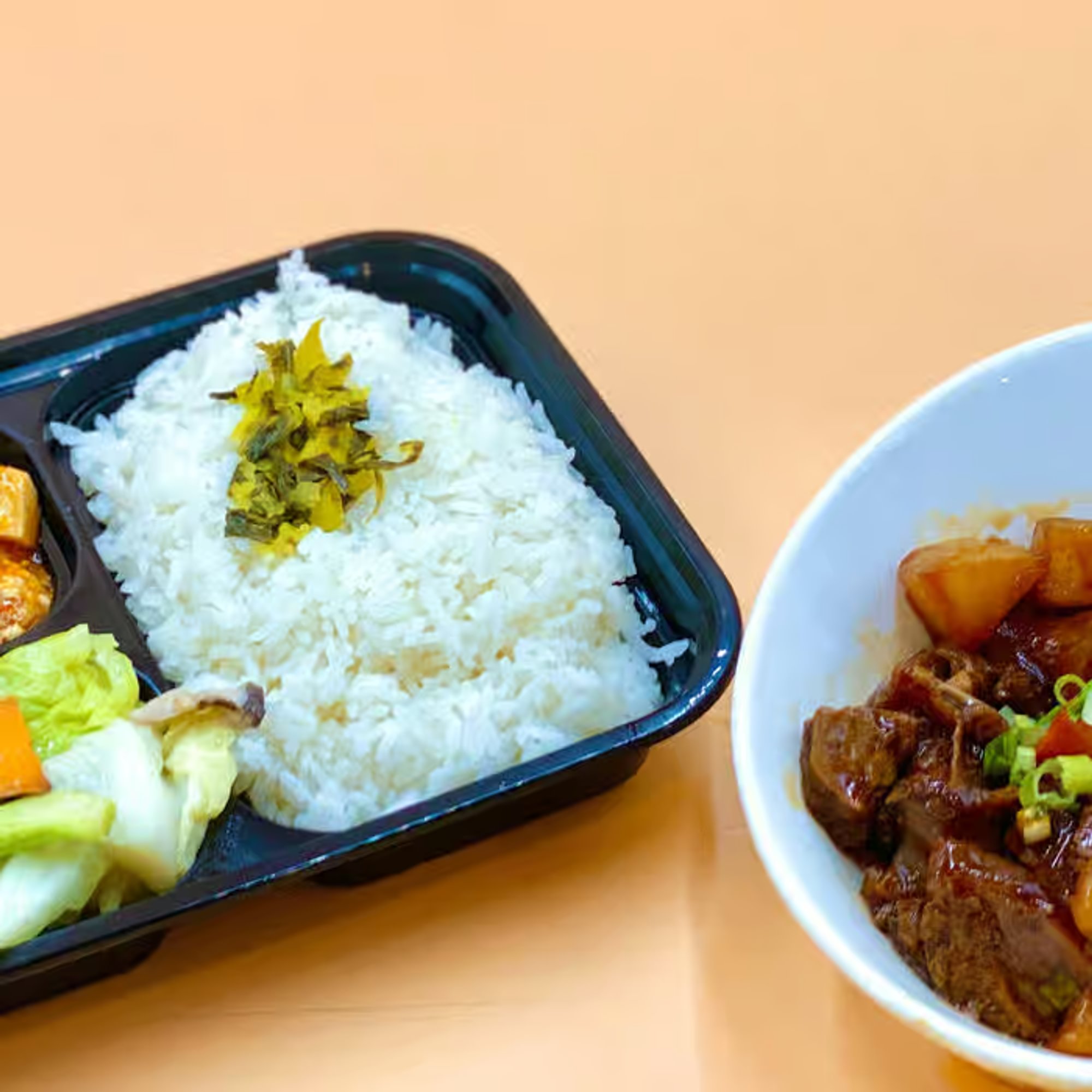 Braised Beef Bento 紅燒牛腩便當