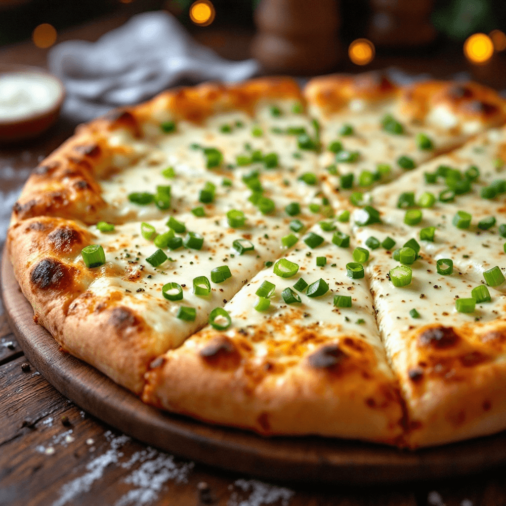 Garlic Romano Pizza