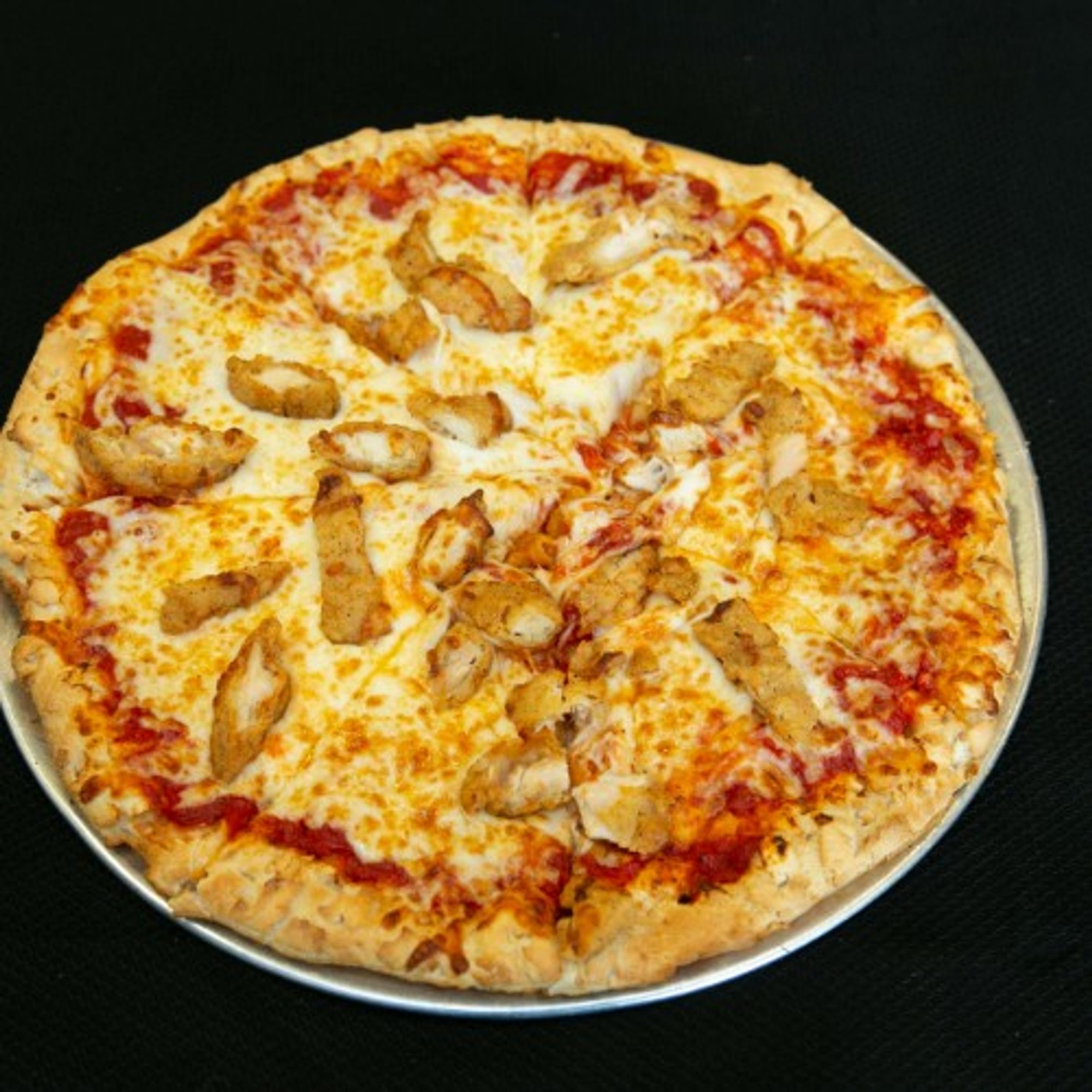 Crispy Chicken Parmesan Pizza