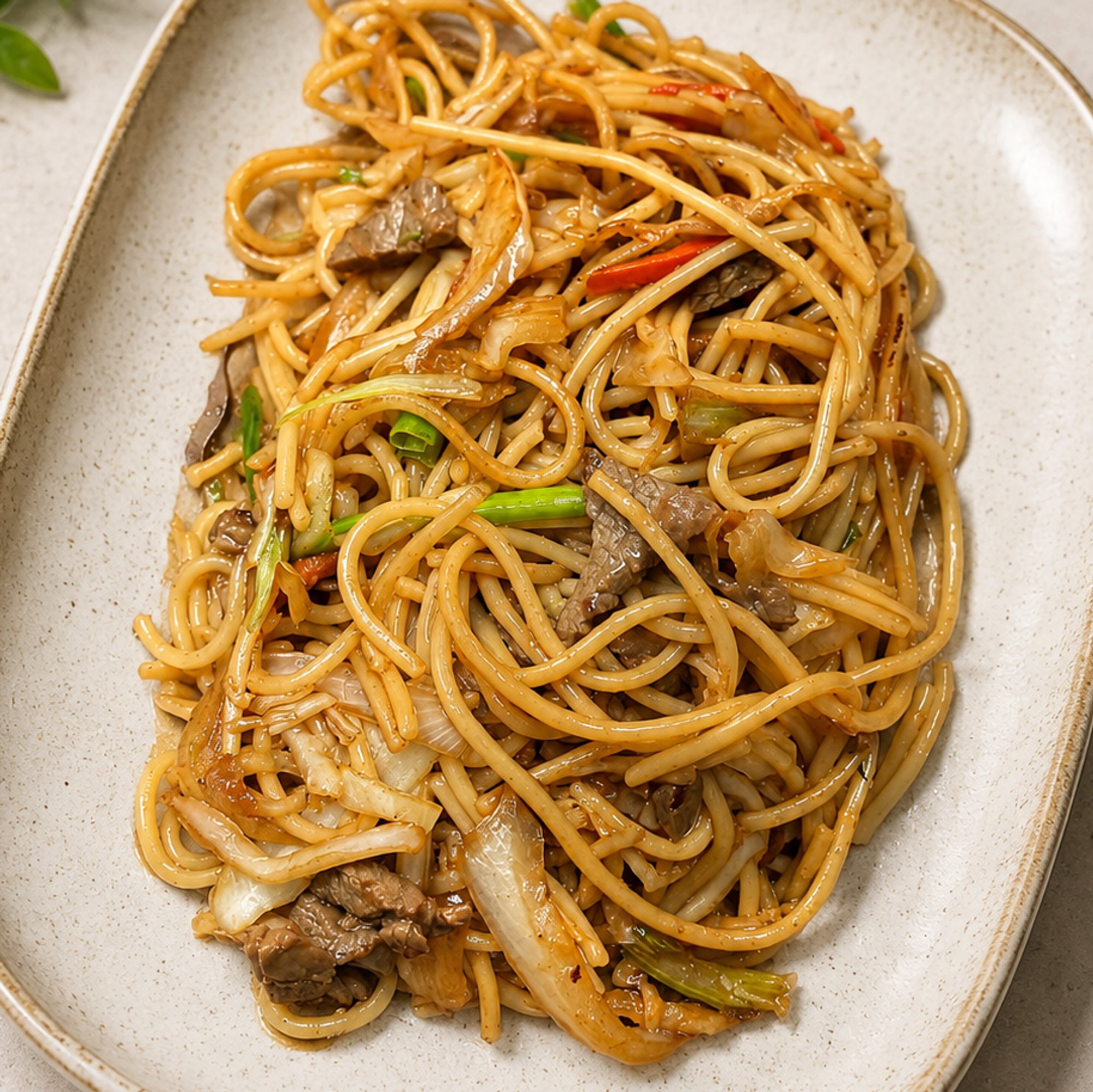 L1. Beef lo mein