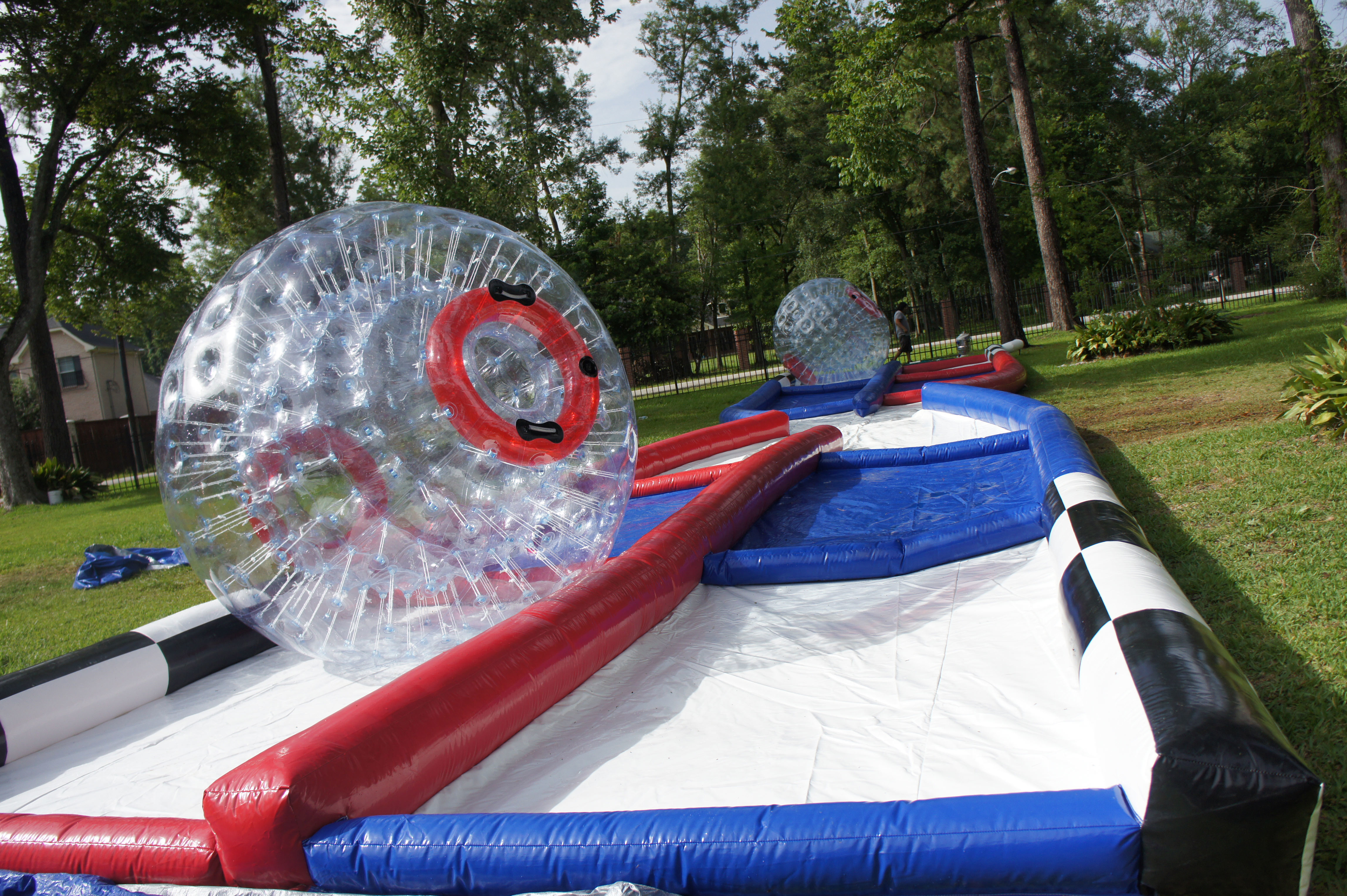 Inflatable Zorb Hamster Ball rentals in Houston, TX & surrounding cities