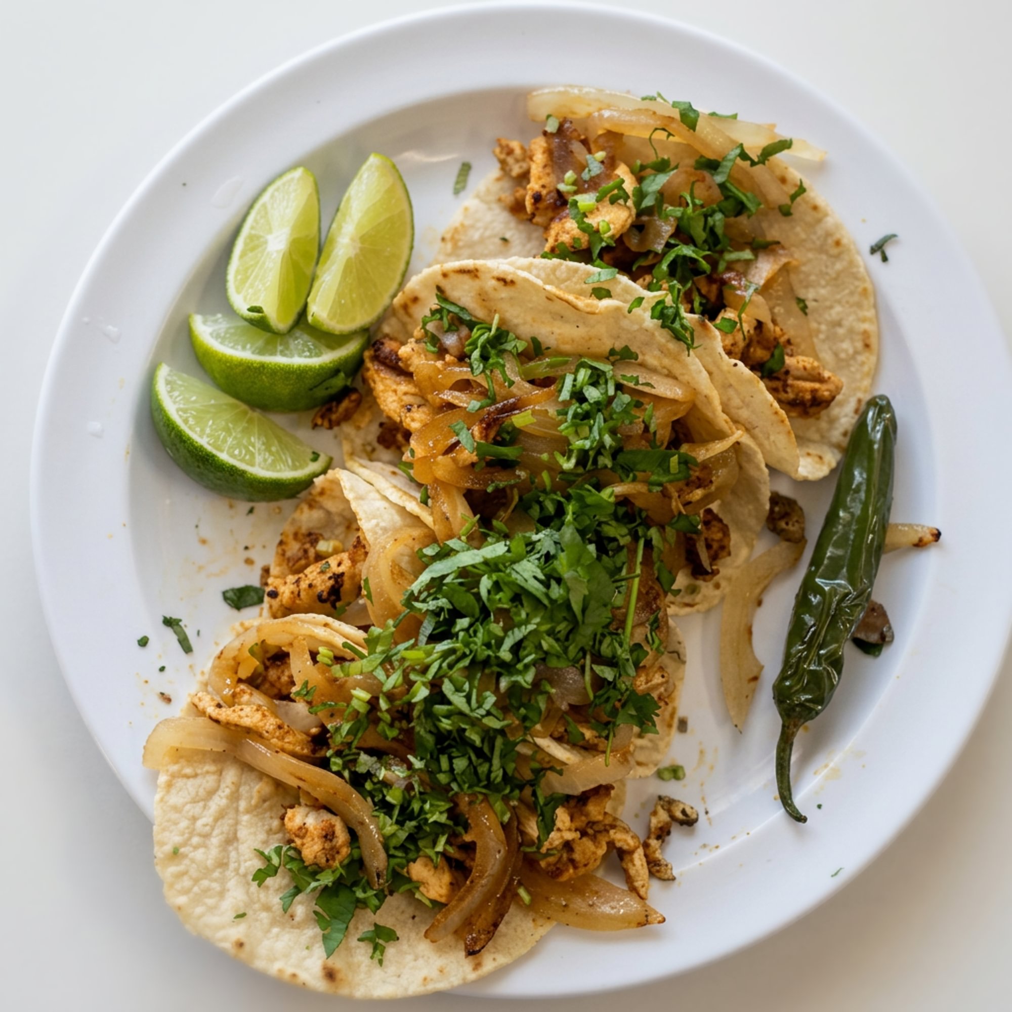 Handmade Corn Tortilla Taco
