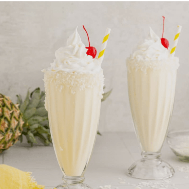 Large pineapple shake