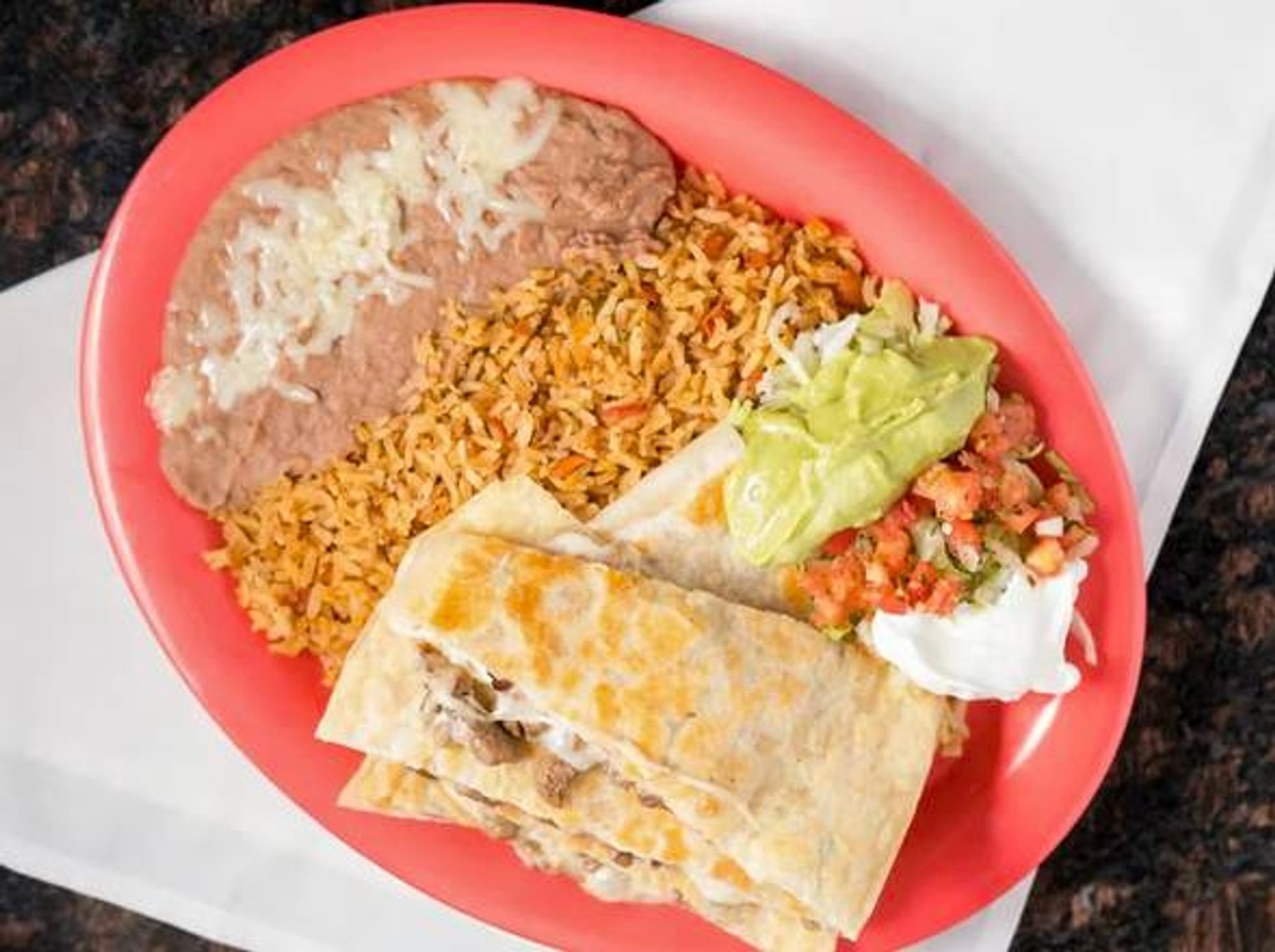 Pastor Quesadilla