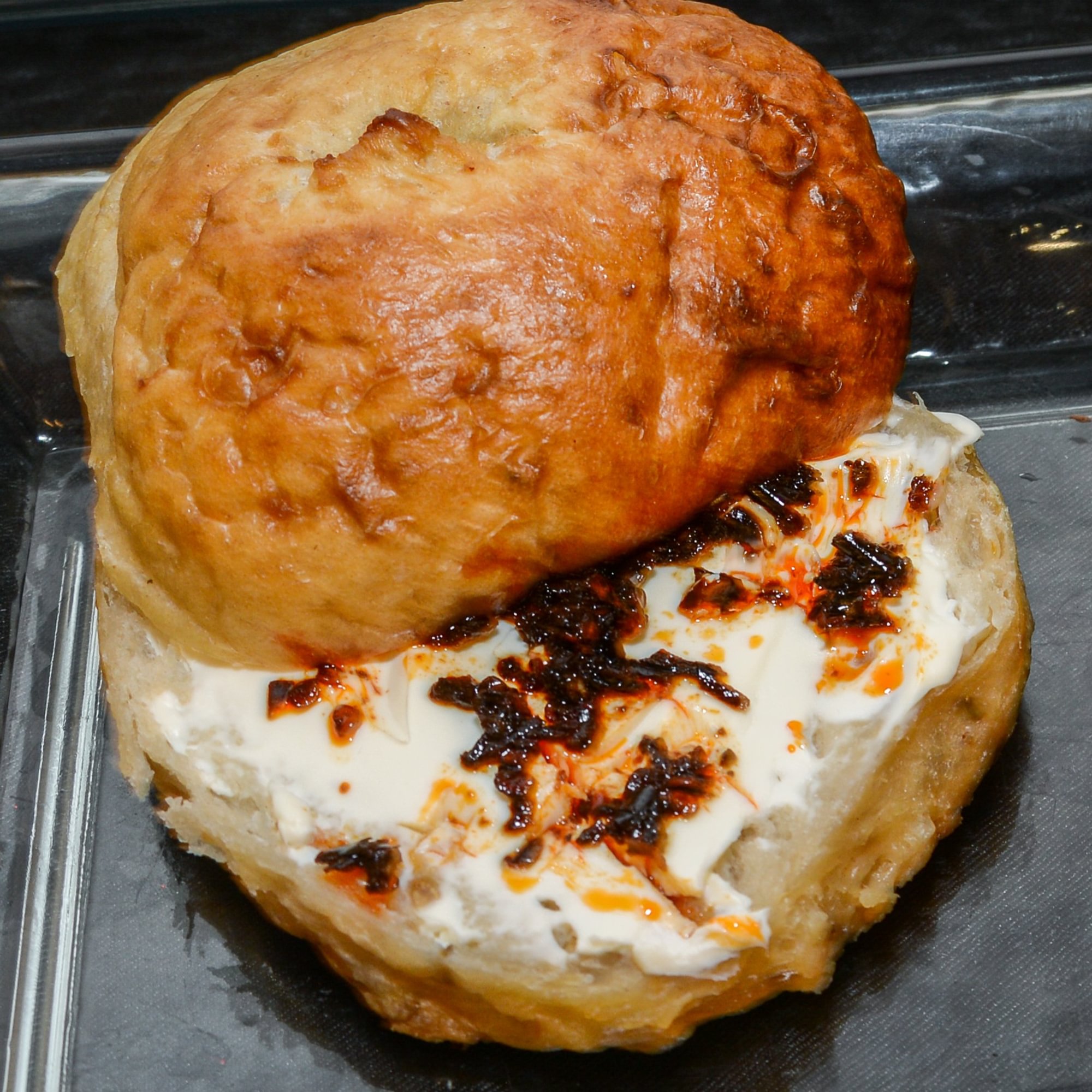 Italian Herbs & 3 Cheese Bagel
