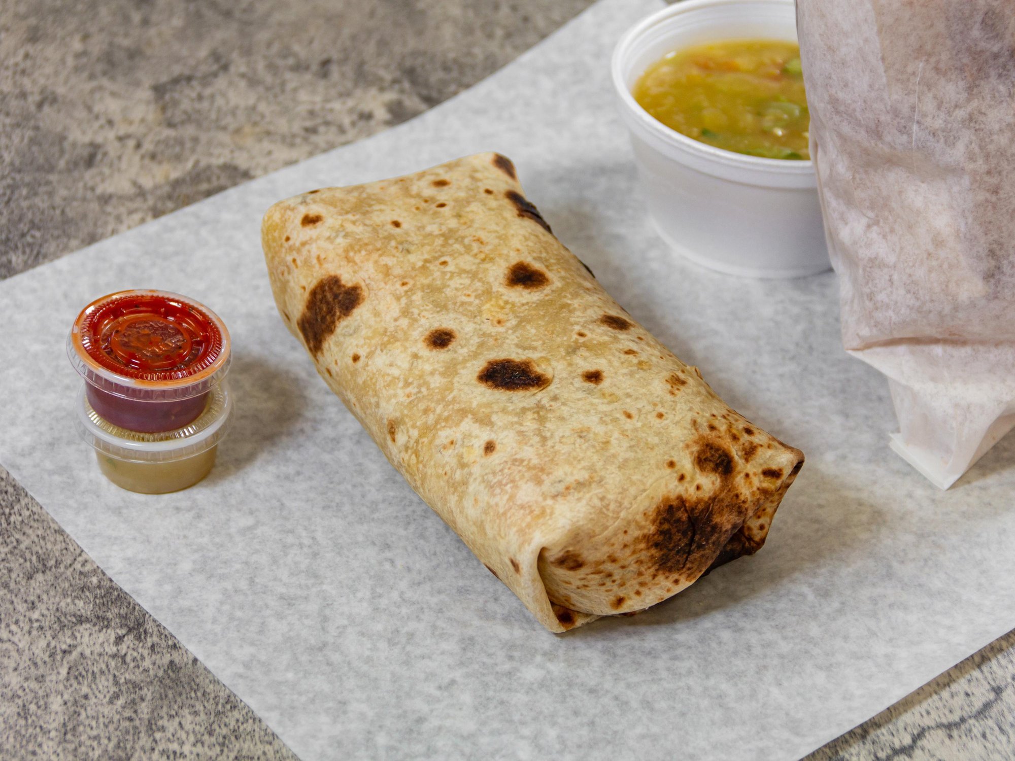 #1 All Meat Burrito