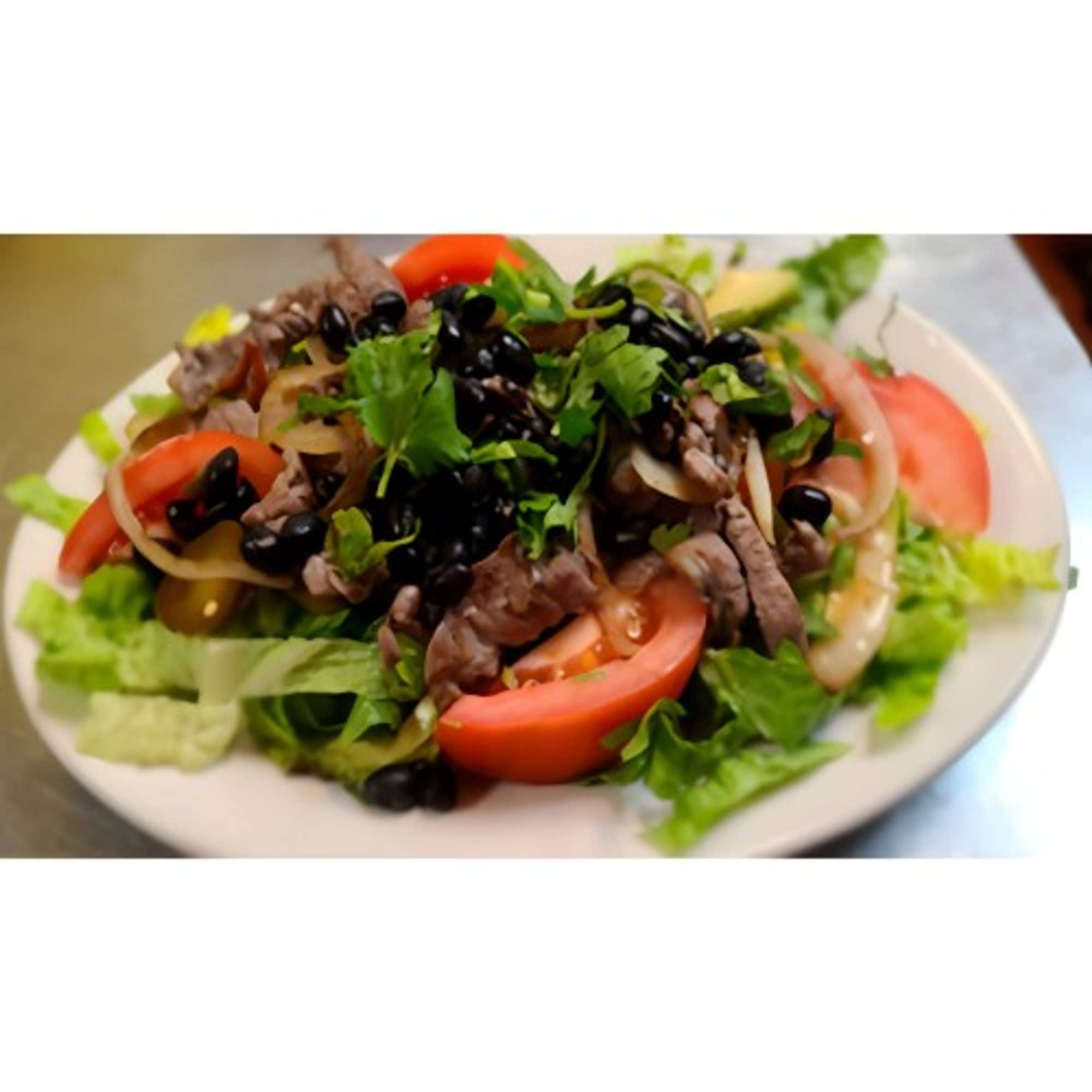 Carne asada salad