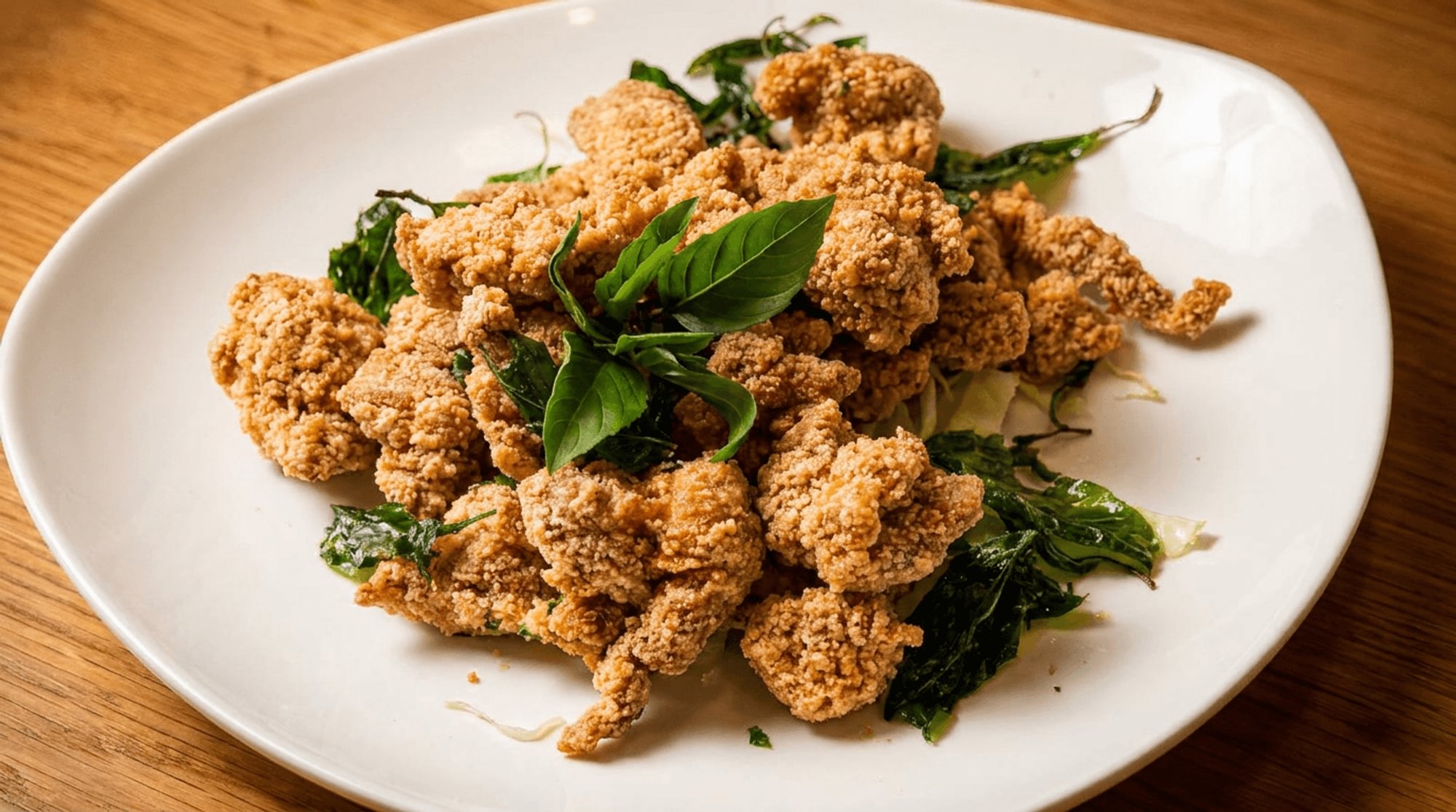 Salt & White Pepper Crispy Chicken
