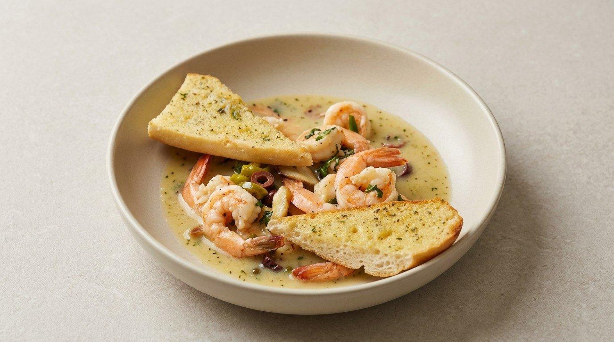 Garlic Shrimp Siciliano App