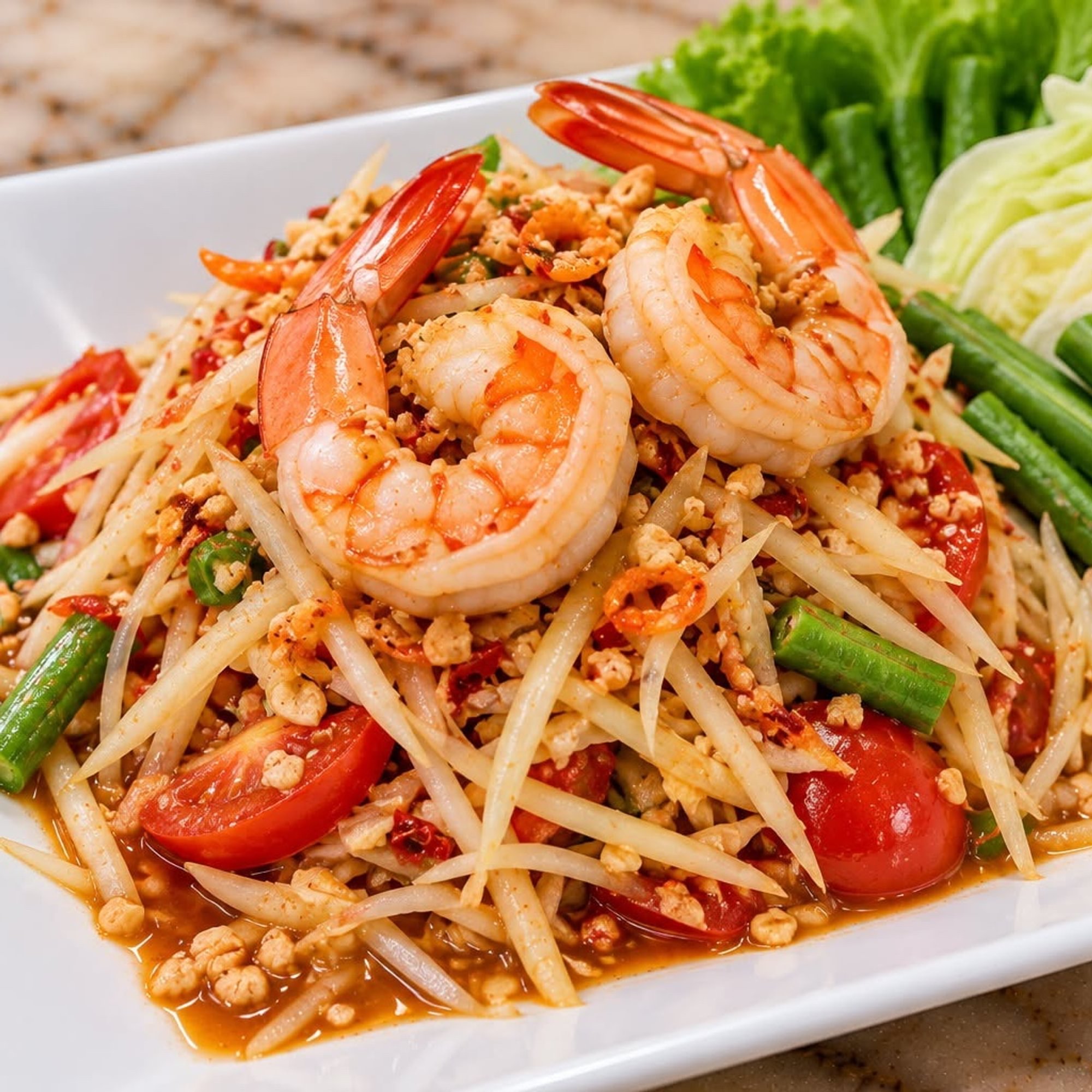 SA7. Papaya Salad