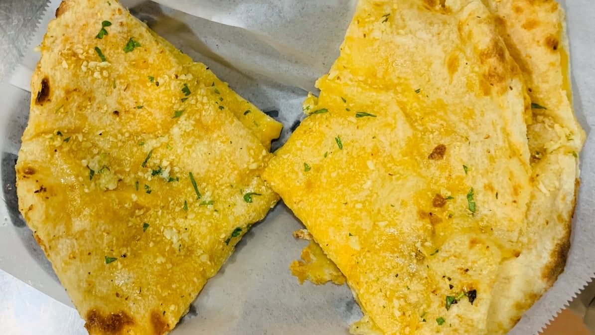 Garlic-Cheese Naan