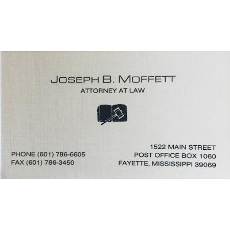 Joseph B. Moffett Attorney at Law Logo