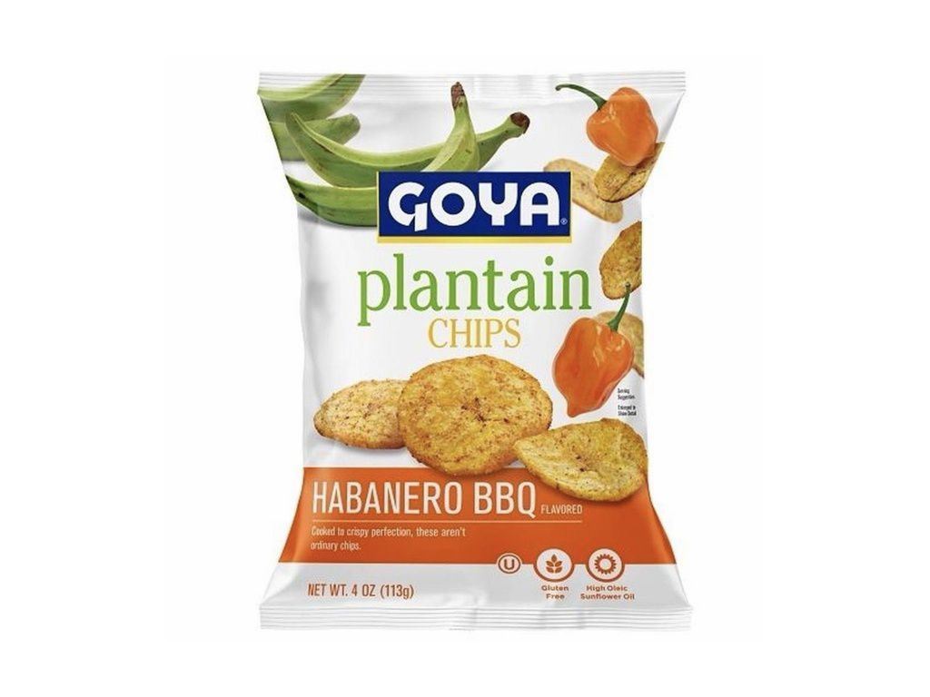 Goya Plantain Chips Habanero BBQ 113g