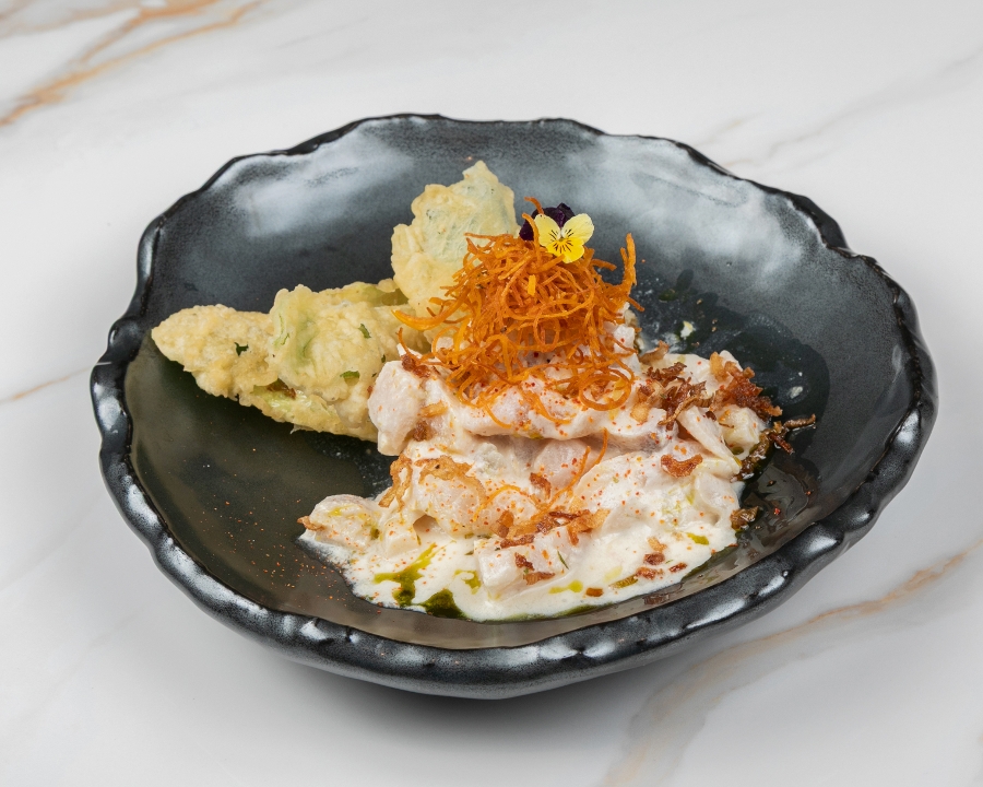 Coconut Yuzu Seafood Ceviche