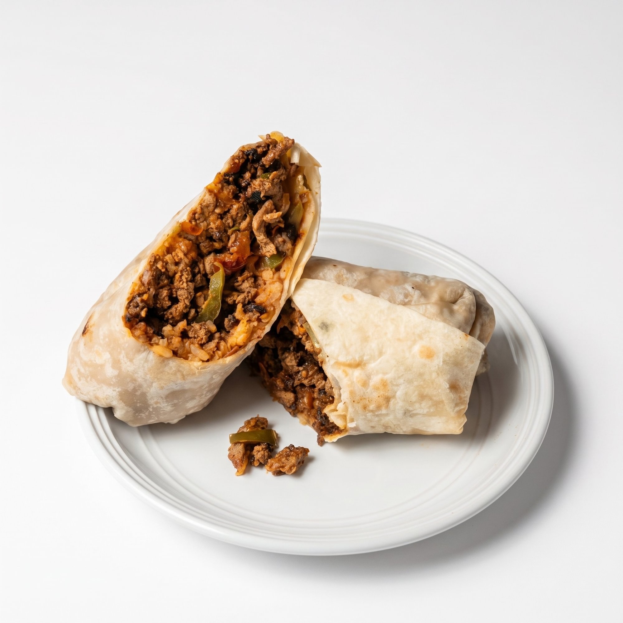 Steak Fajitas Burrito