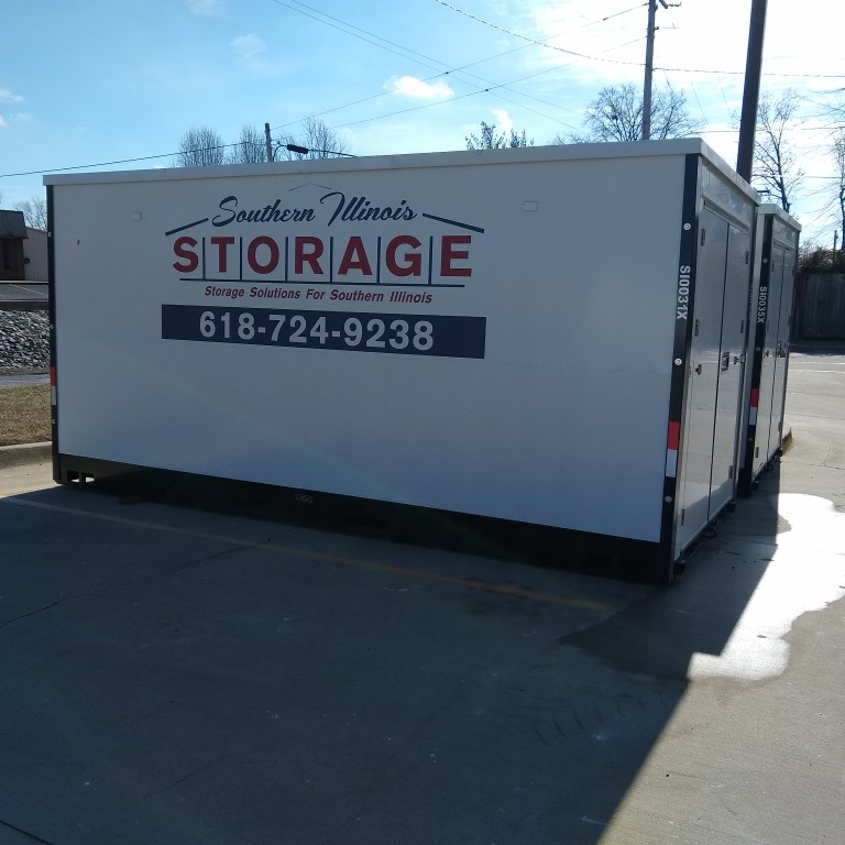 Portable storage containers delivered and placed where you need it most. Perfect placement at your home or business.