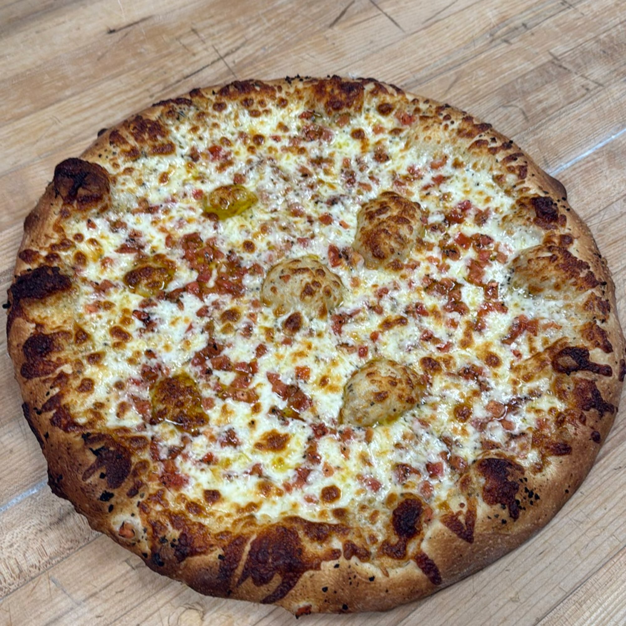 White Specialty Pizza