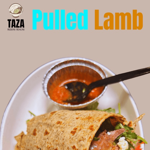 pulled lamb taco 