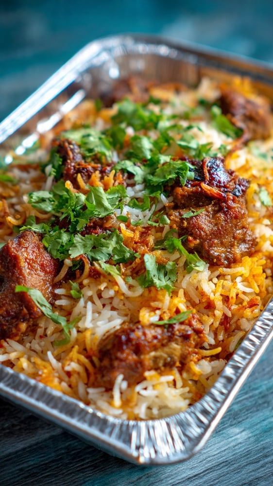 Party Tray - Aura Boneless Lamb Biryani