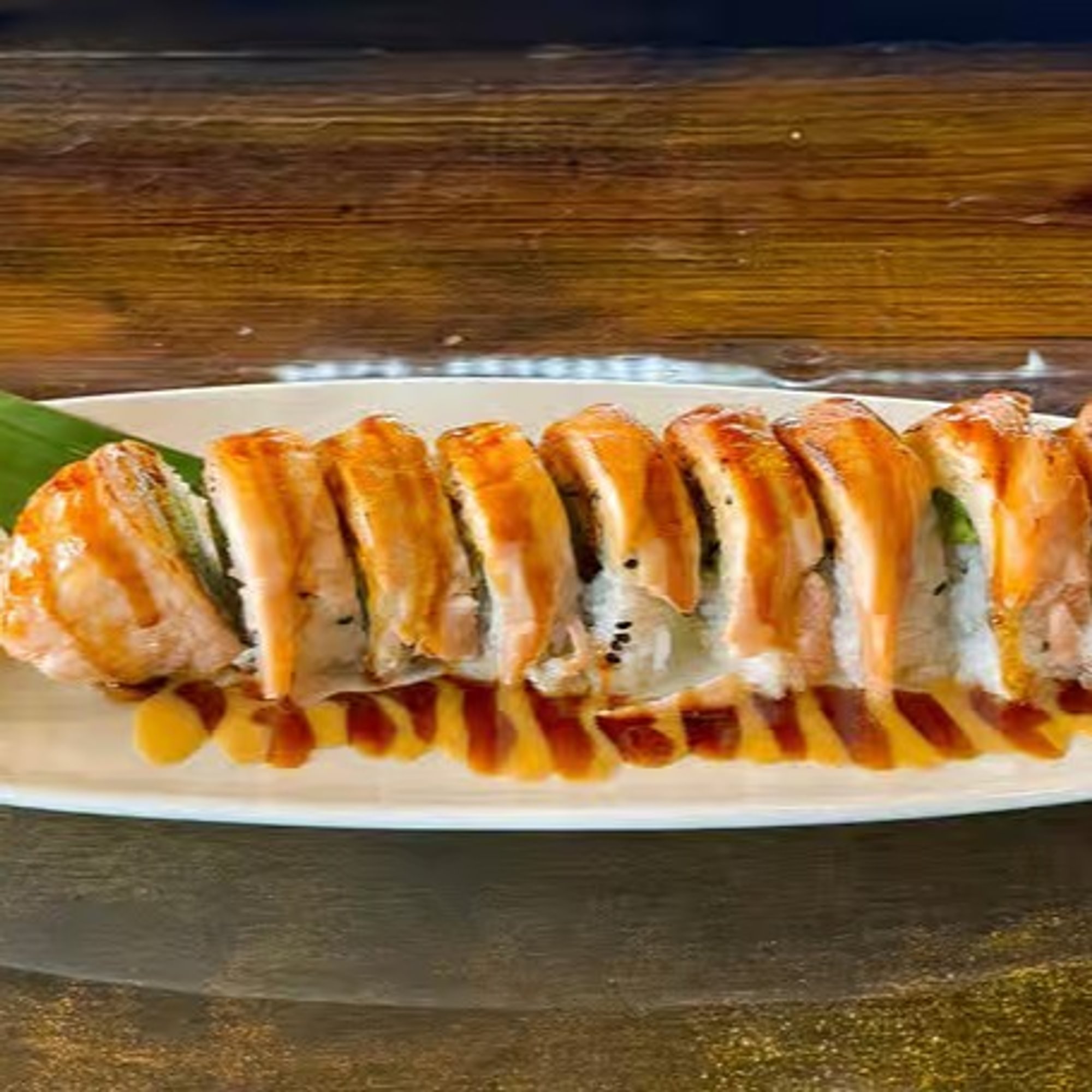 Seared Salmon Belly Roll