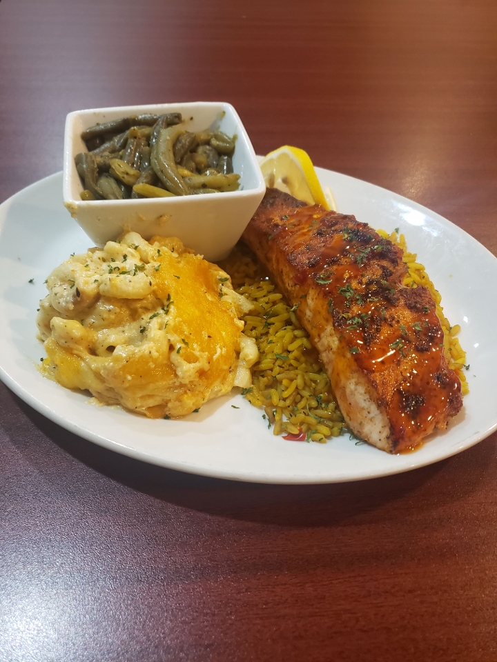 Cajun Salmon Platter