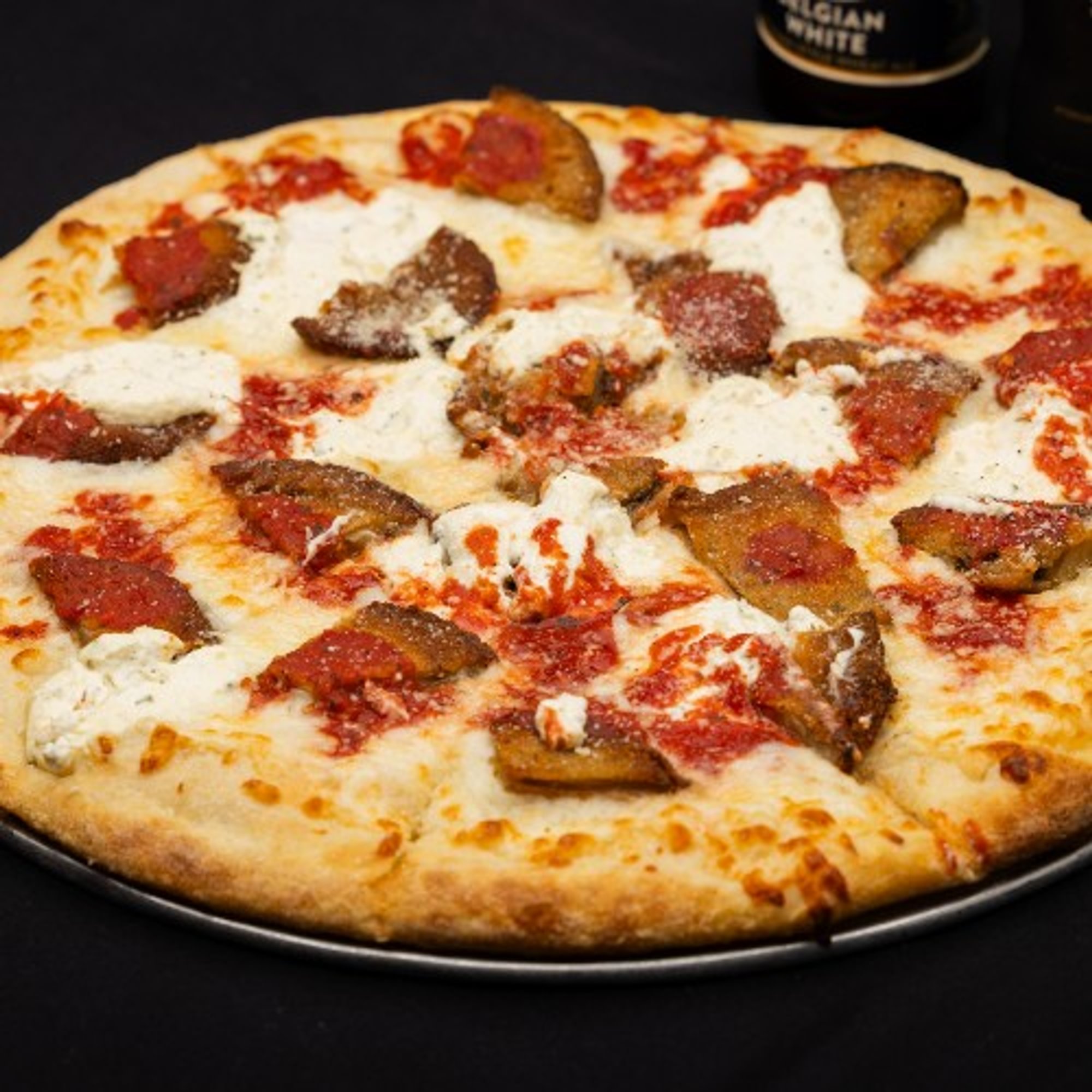 Eggplant Parmigiana Pizza (Medium)