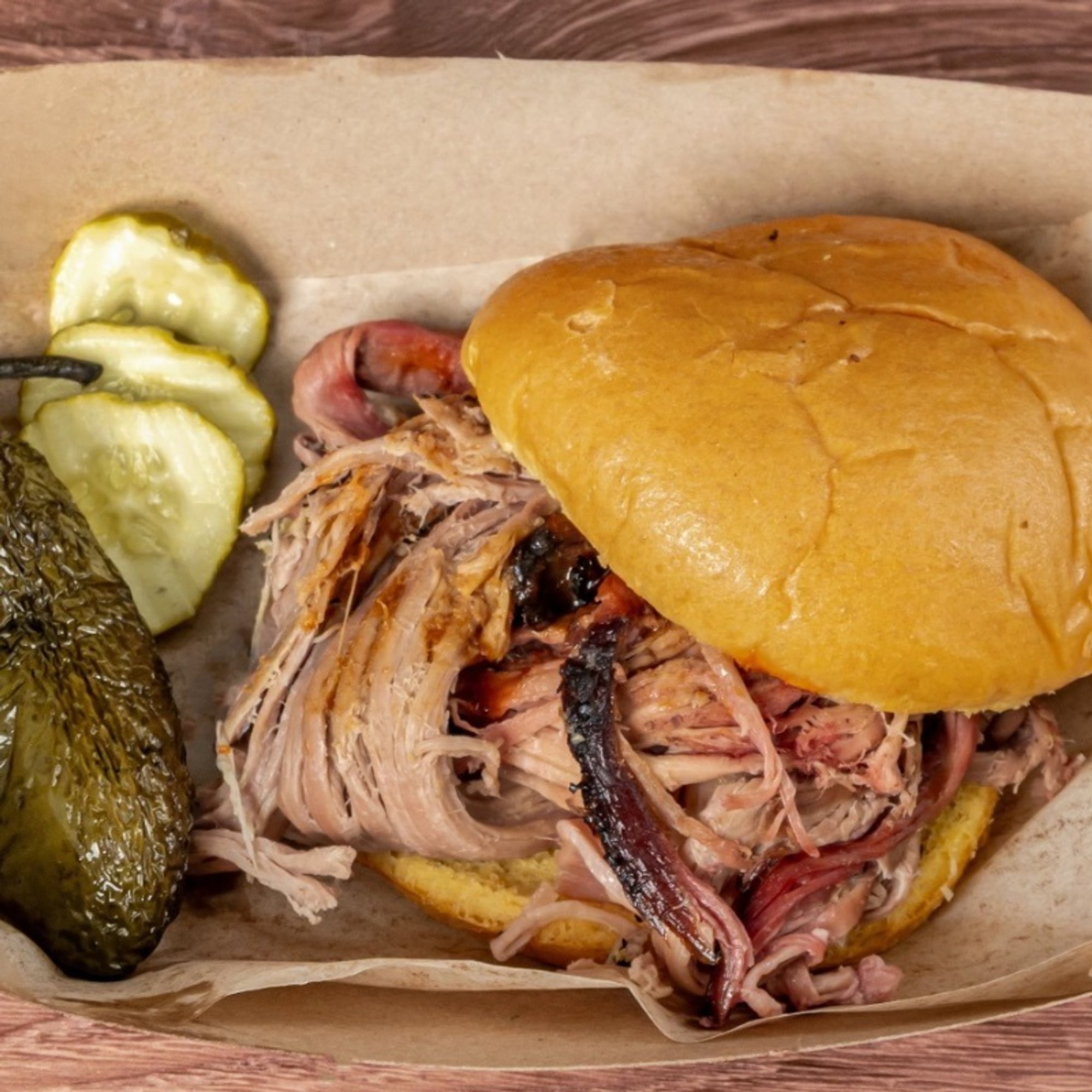 Pulled Pork Sandwich Lunch Combo