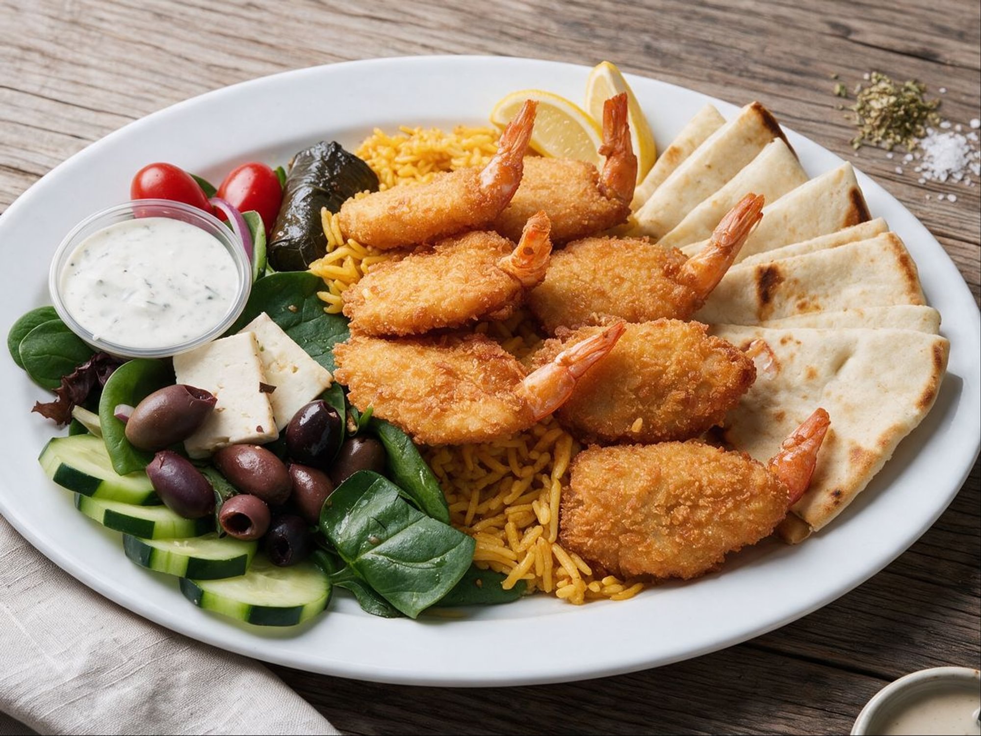 Jumbo Fried Shrimp (7) Platter