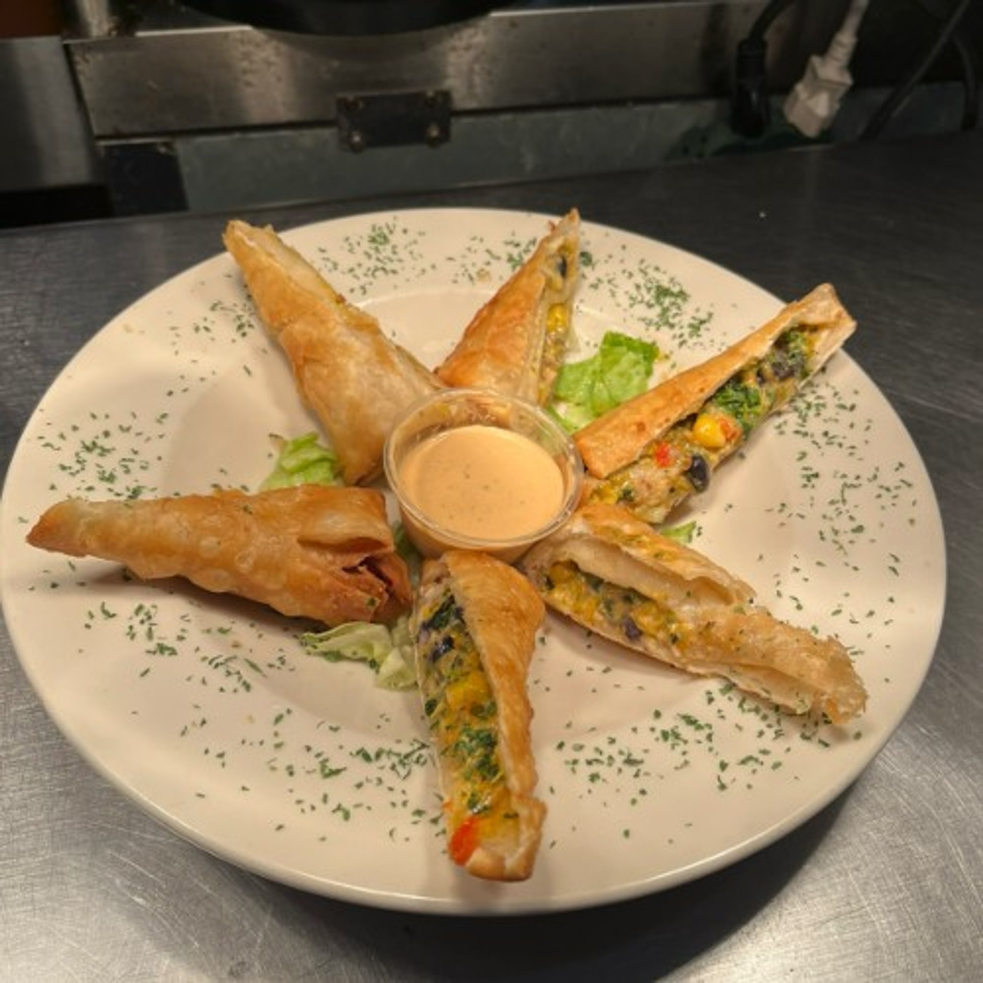 Southwest Chicken Eggrolls