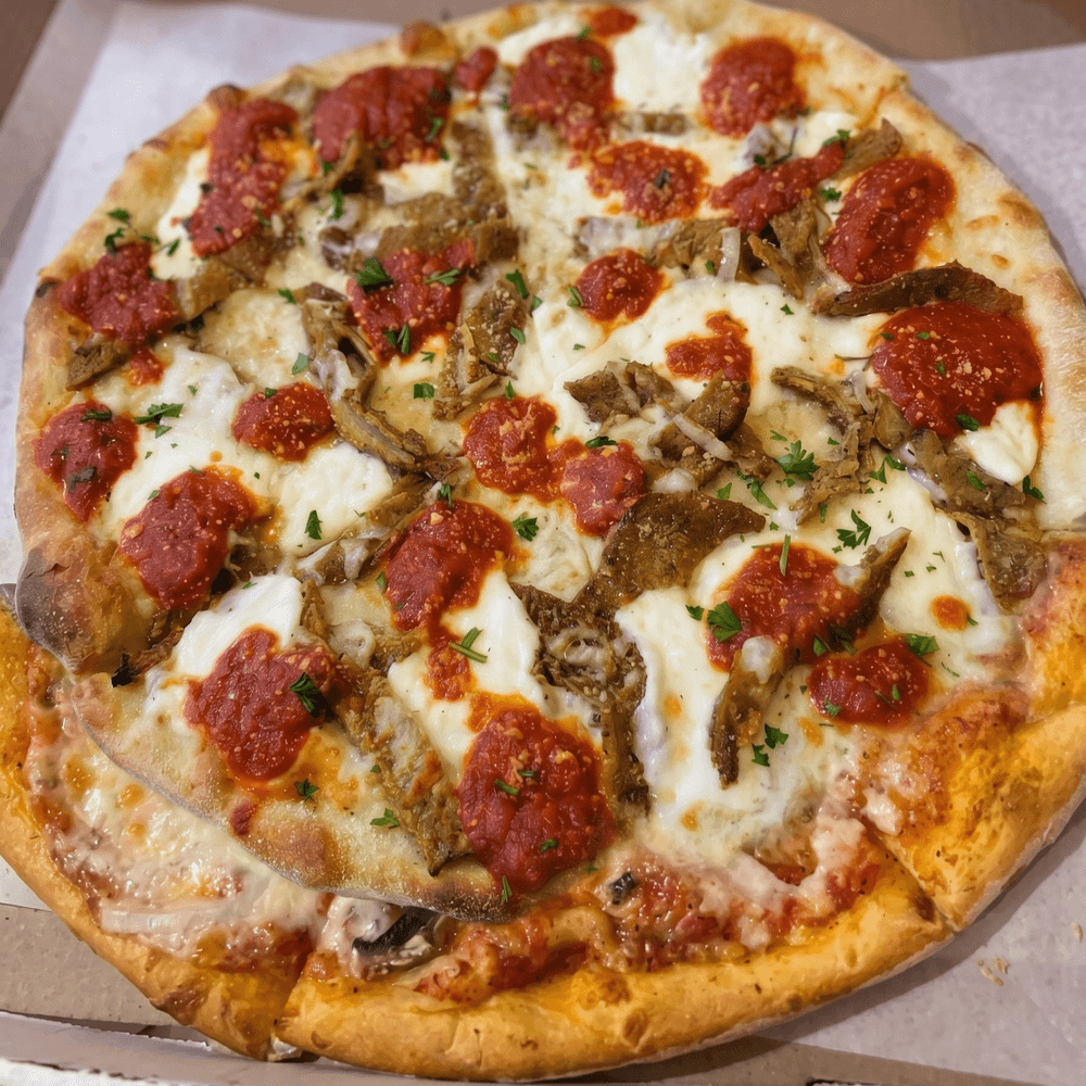 Eggplant Rollatini Pizza