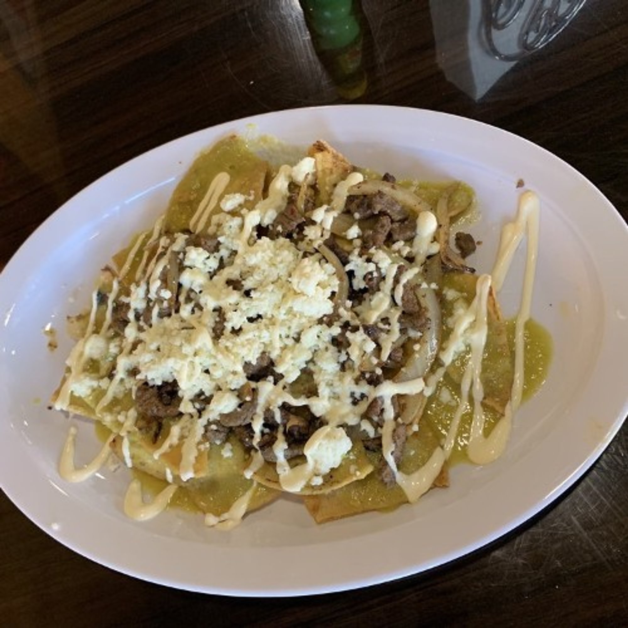 Pollo Chilaquiles Verdes