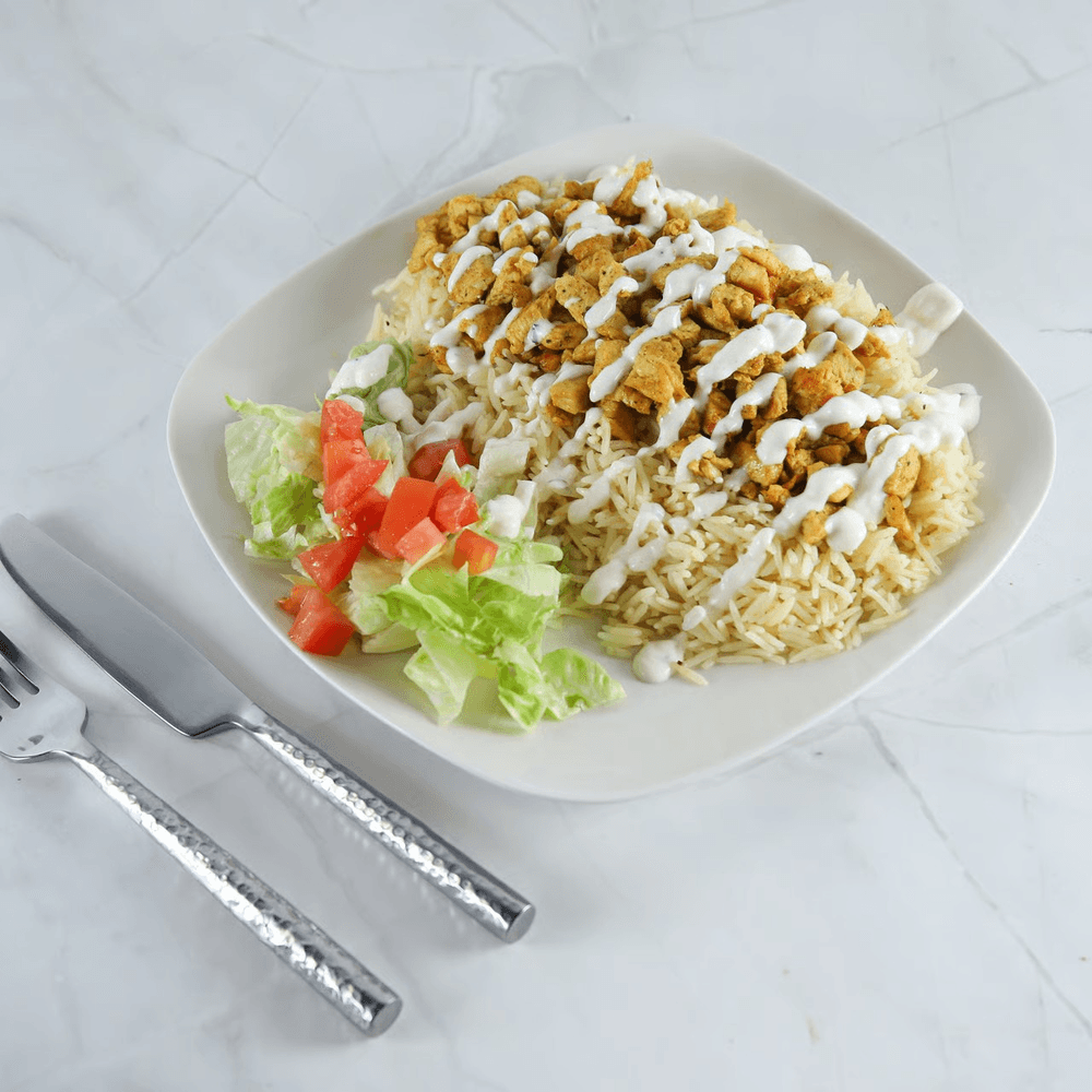 Chicken over rice