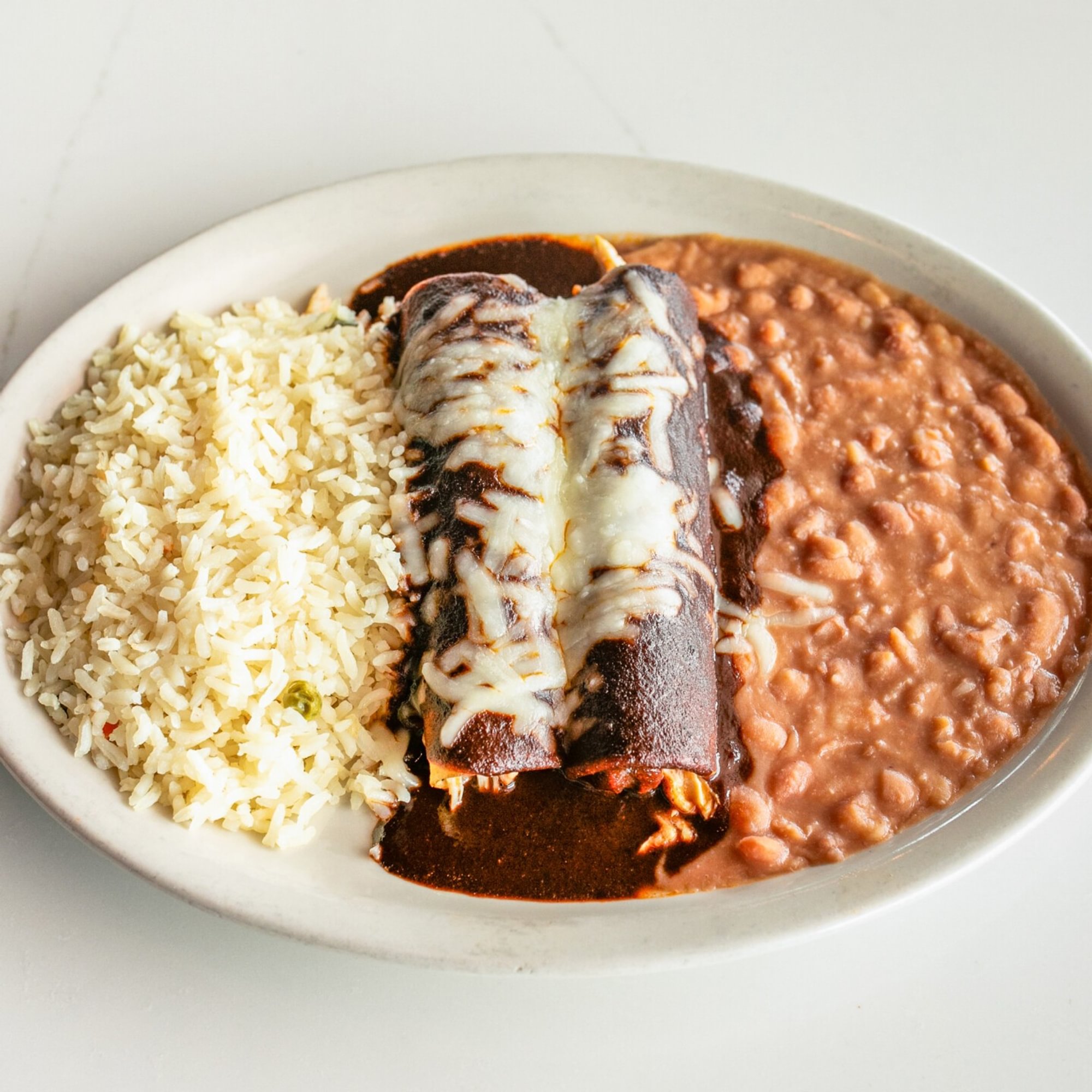 Mole Enchiladas