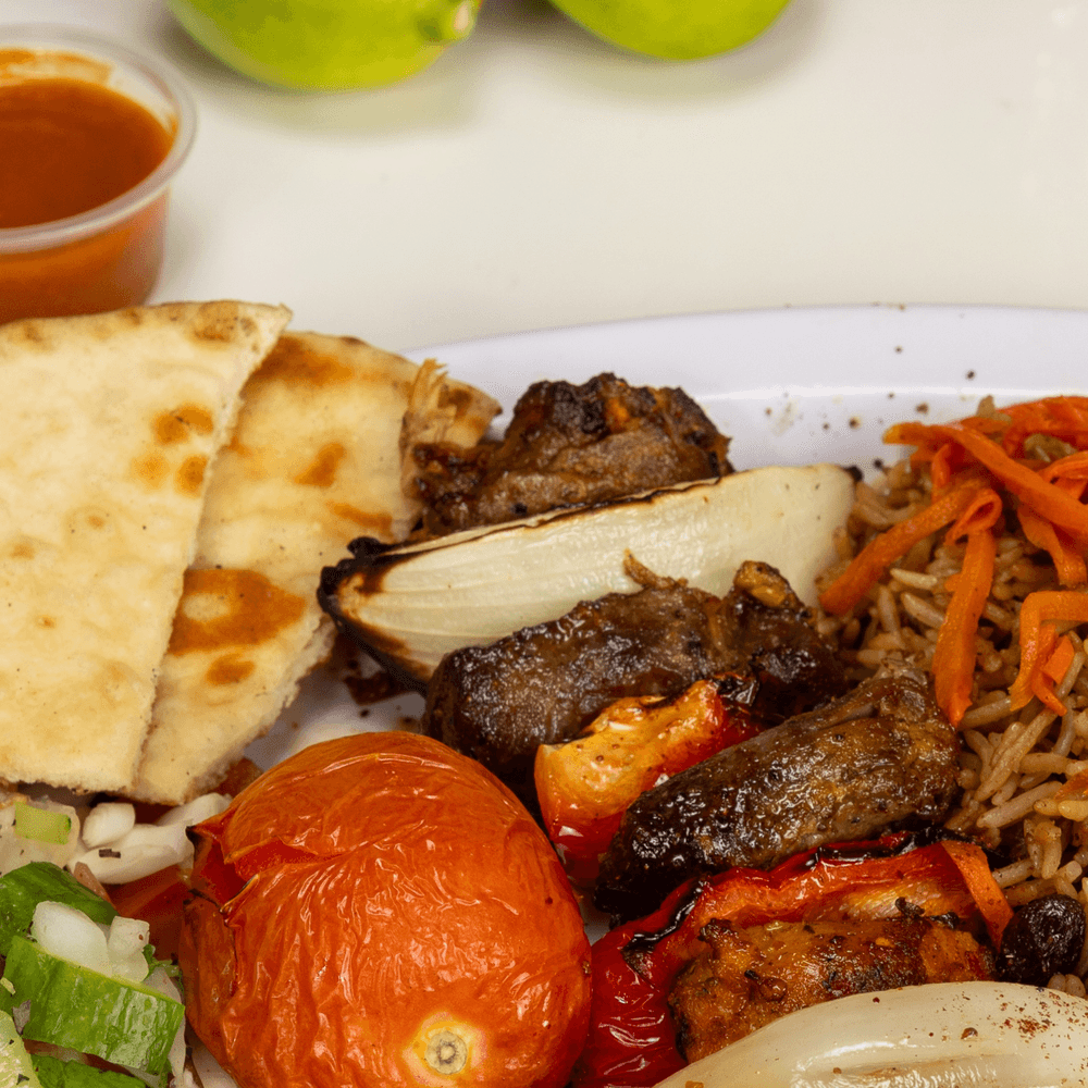 Lamb Kabob Plate