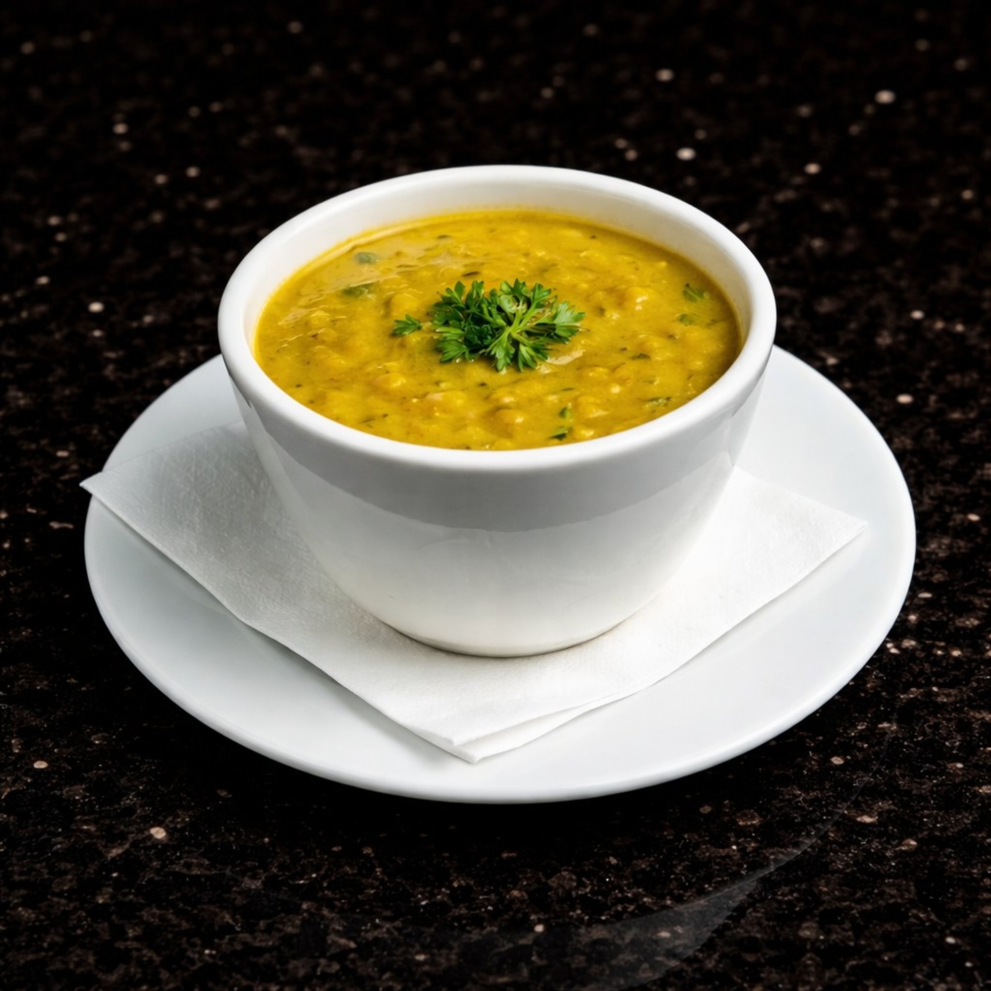 Crushed Lentil Soup