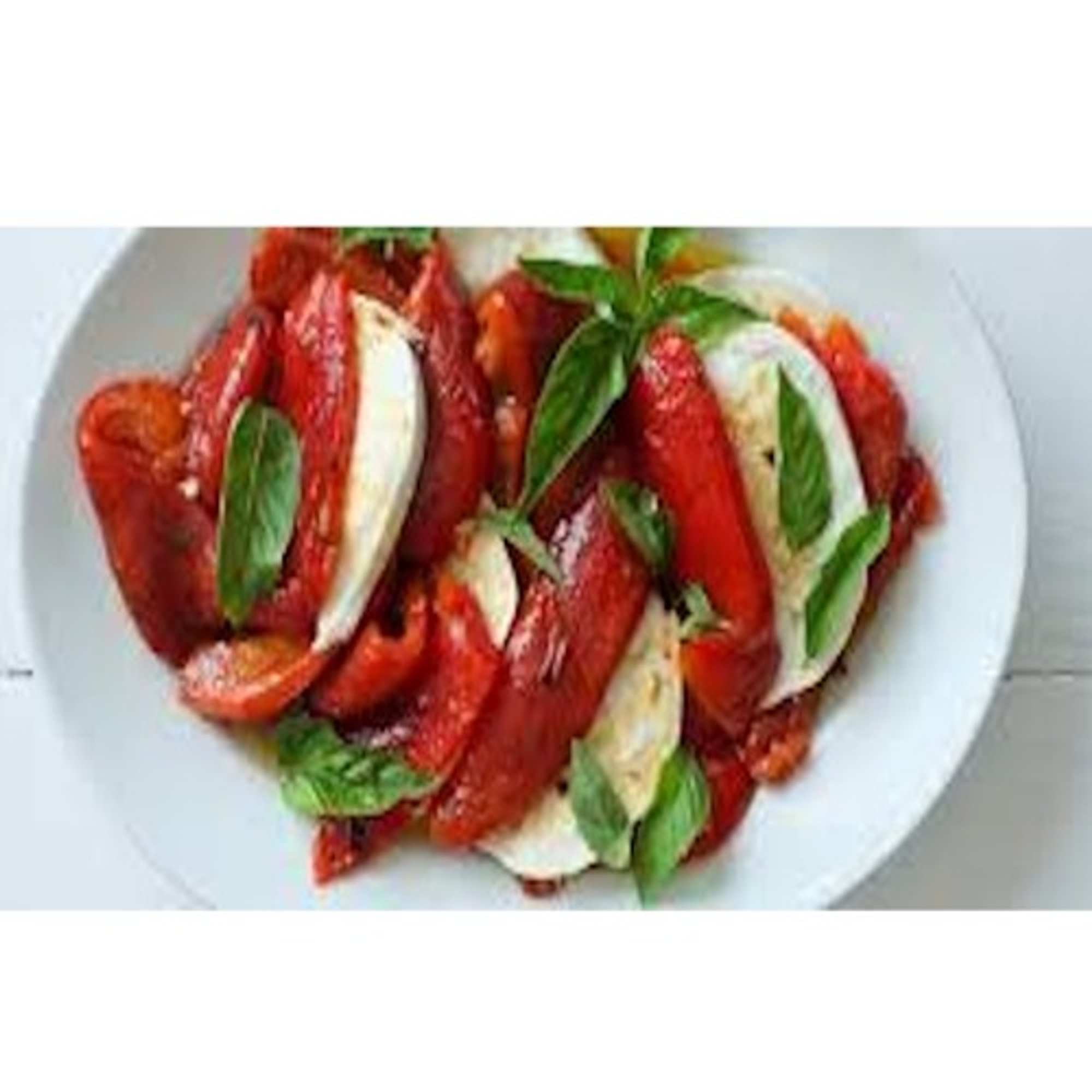 Fresh Mozzarella w/Roasted Peppers