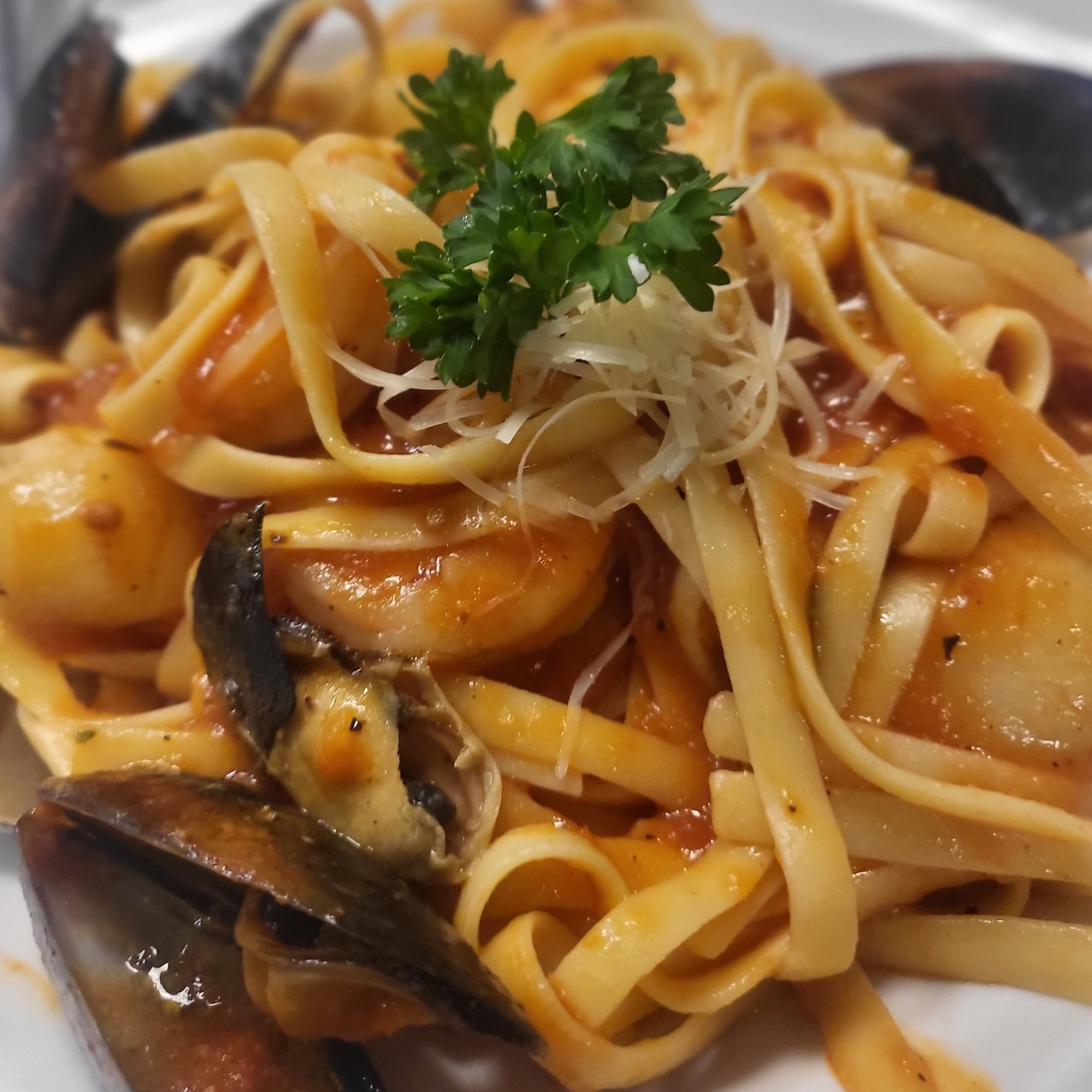 Seafood Fettuccini