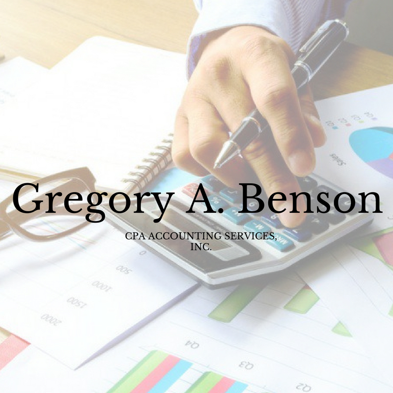 Gregory A. Benson, CPA Accounting Services, Inc. Logo