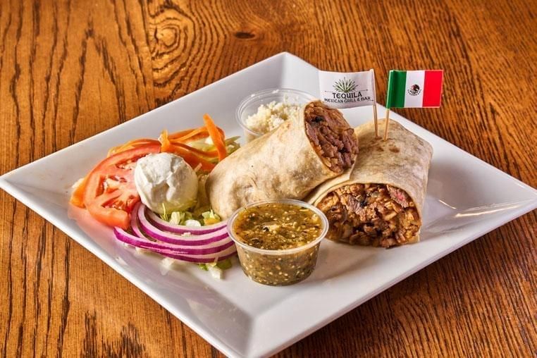 Flank Steak Burrito