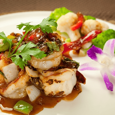 SPL Garlic Jumbo Shrimp and Scallops