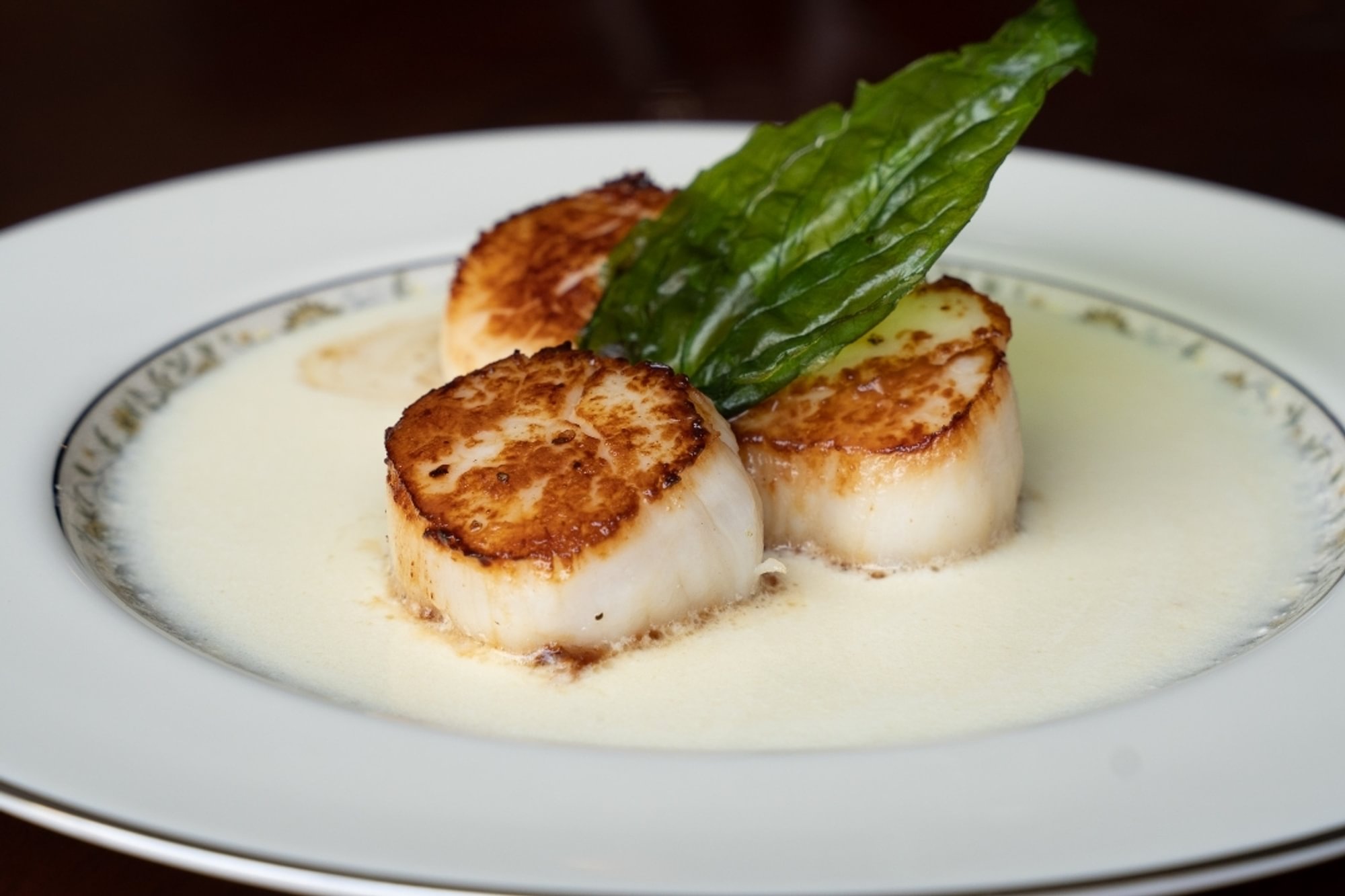Scallops Moutarde