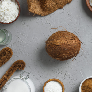 Kokosnussöl-Tammarine, Kurkuma-Peeling